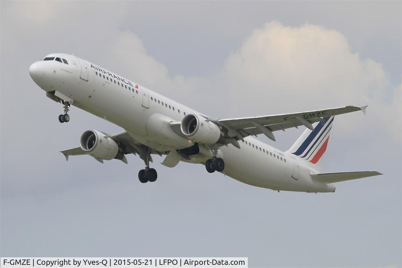 F-GMZE, 1995 Airbus A321-111 C/N 544, Airbus A321-111, Take off rwy 24, Paris-Orly Airport (LFPO-ORY)