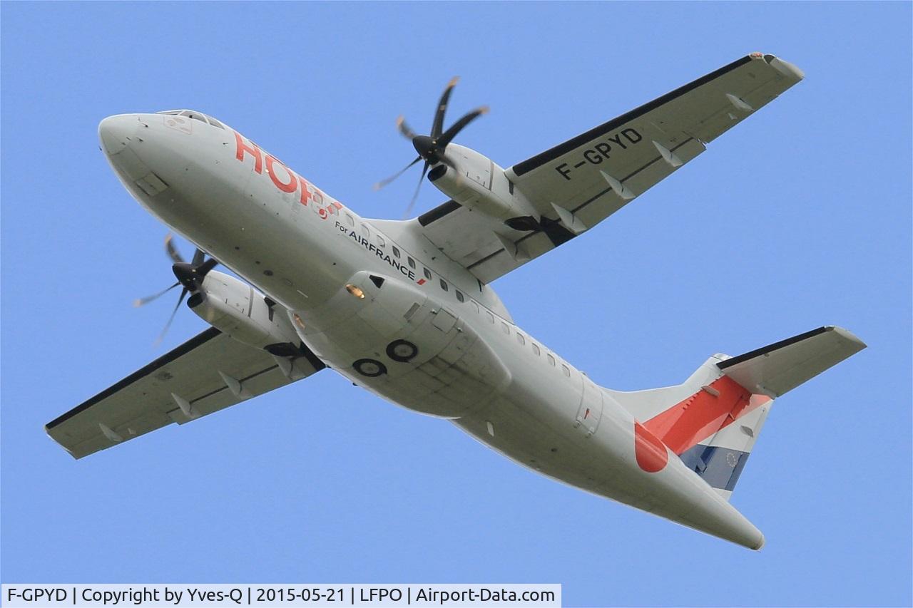 F-GPYD, 1996 ATR 42-500 C/N 490, ATR 42-500, Take off rwy 24, Paris-Orly Airport (LFPO-ORY)