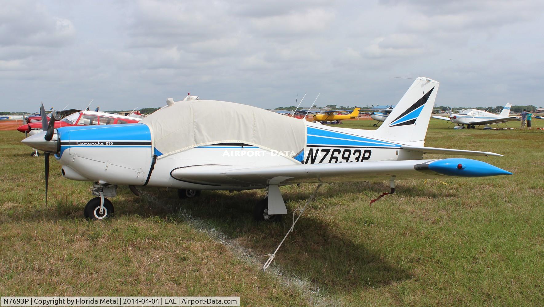 N7693P, 1961 Piper PA-24-250 Comanche C/N 24-2903, Piper PA-24-250