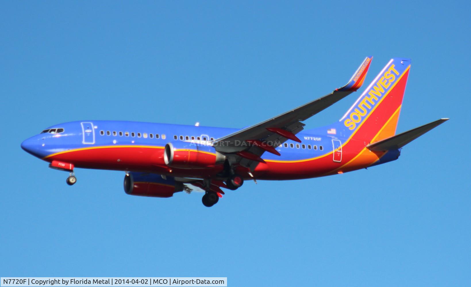 N7720F, 2006 Boeing 737-7BD C/N 33922, Southwest