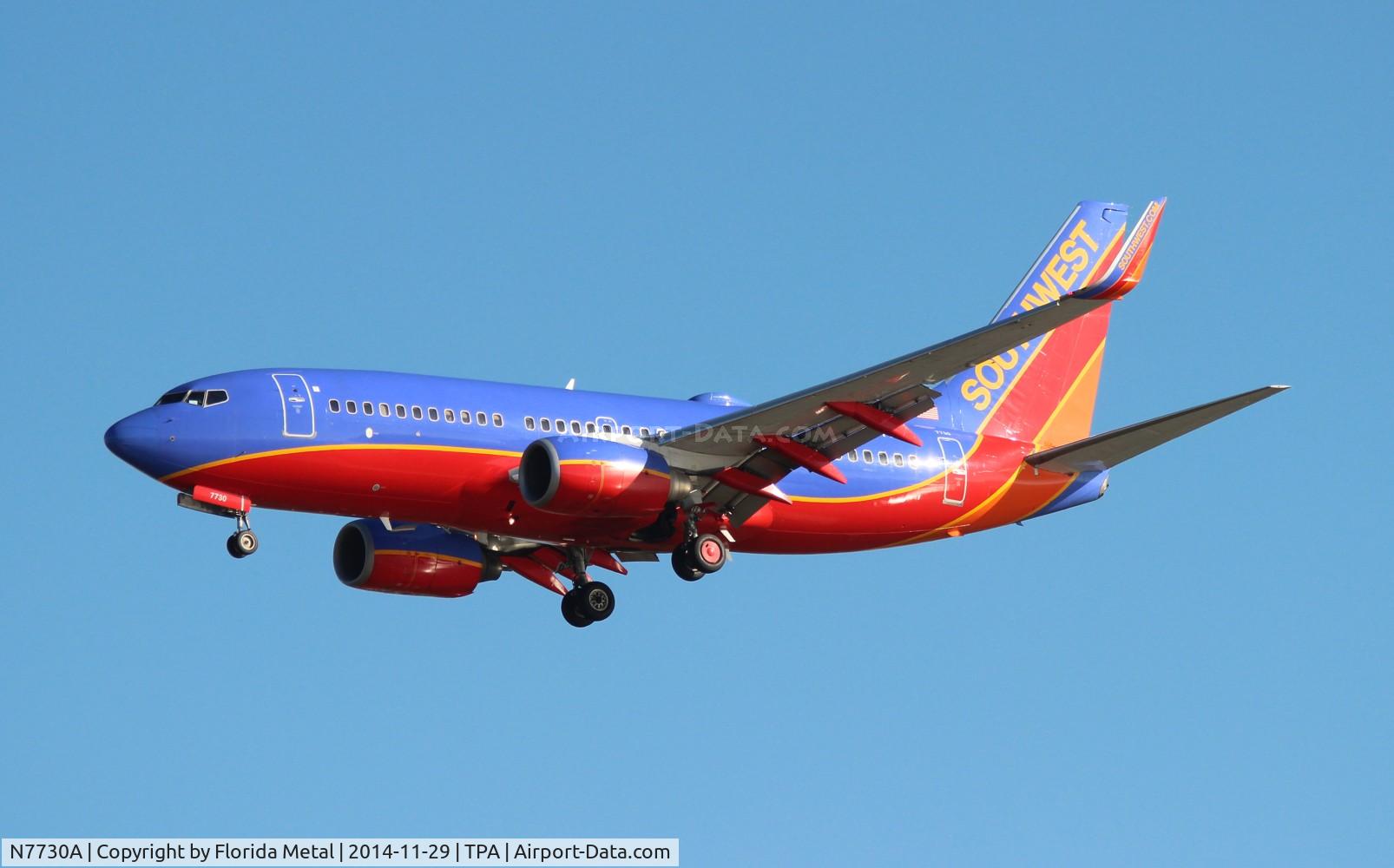 N7730A, 2006 Boeing 737-7BD C/N 33926, Southwest
