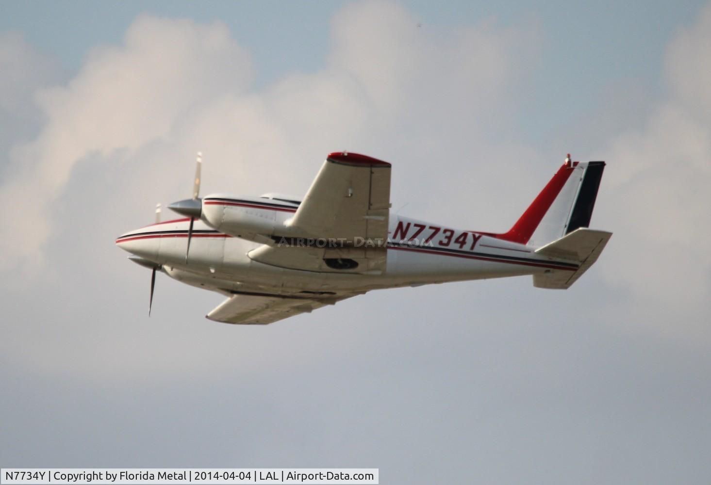N7734Y, 1965 Piper PA-30-160 Twin Comanche Twin Comanche C/N 30-824, Piper PA-30