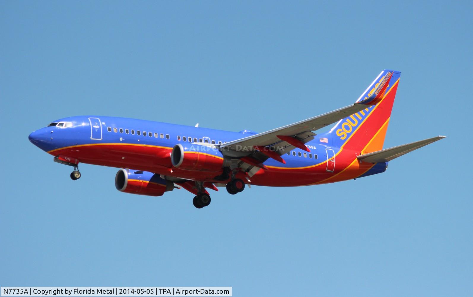 N7735A, 2006 Boeing 737-7BD C/N 34862, Southwest