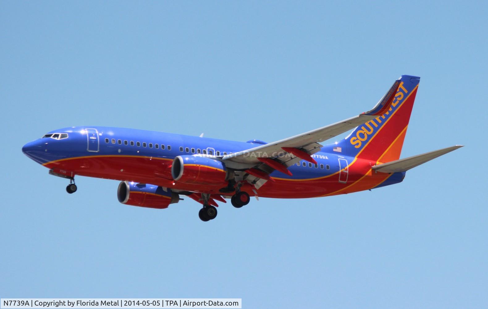 N7739A, 2006 Boeing 737-7BD C/N 35110, Southwest