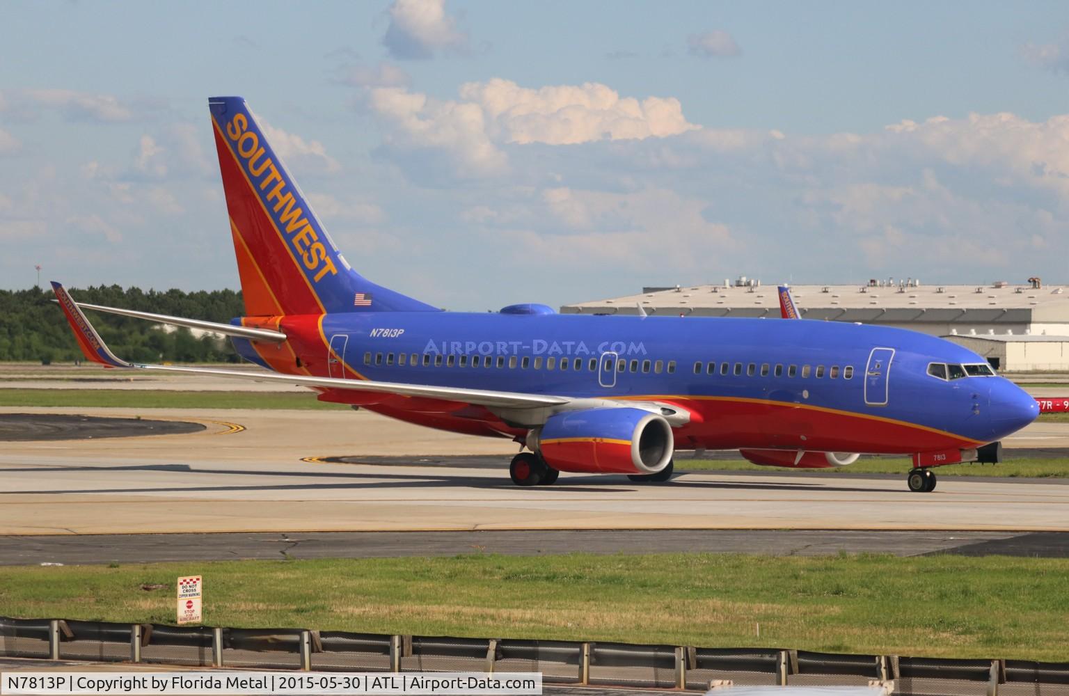 N7813P, 2001 Boeing 737-7K9 C/N 30041, Southwest