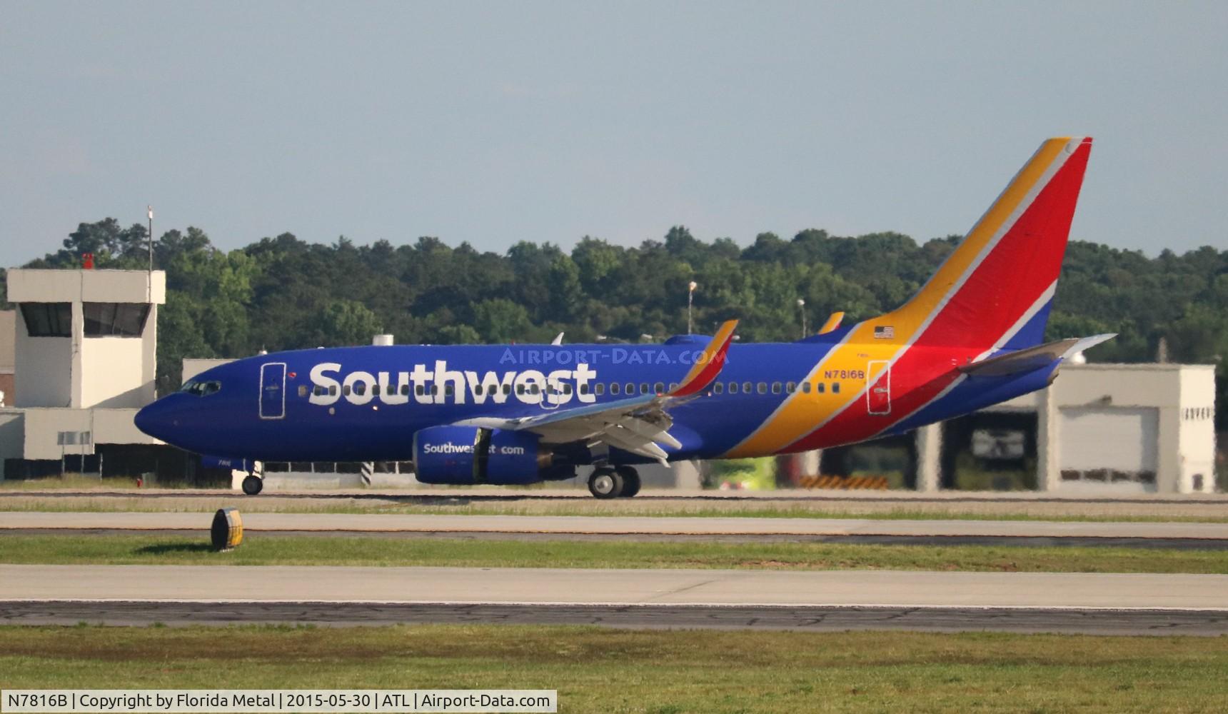 N7816B, 1999 Boeing 737-7L9 C/N 28009, Southwest