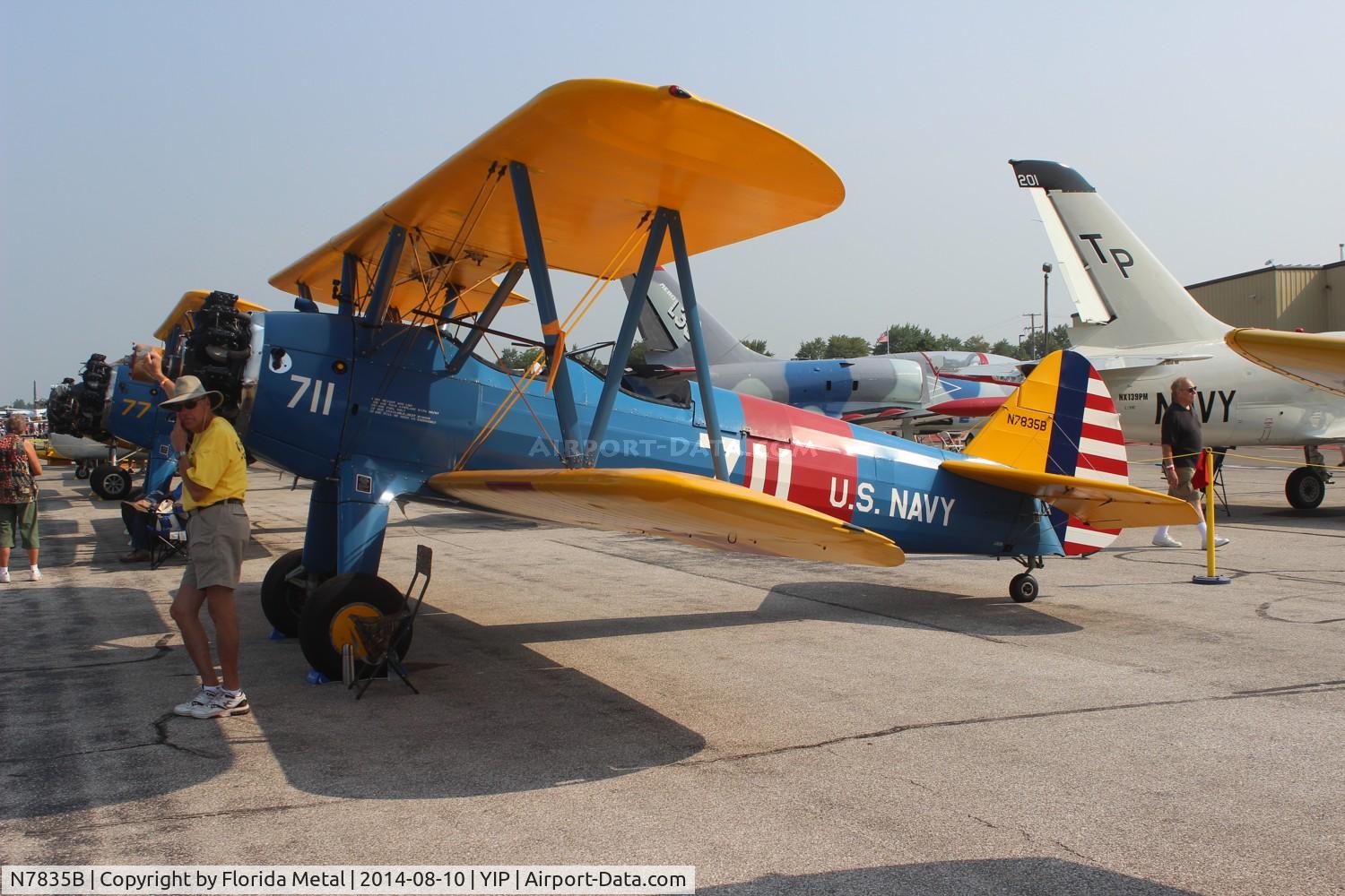 N7835B, Boeing A75N1(PT17) C/N 75-4587, PT-17