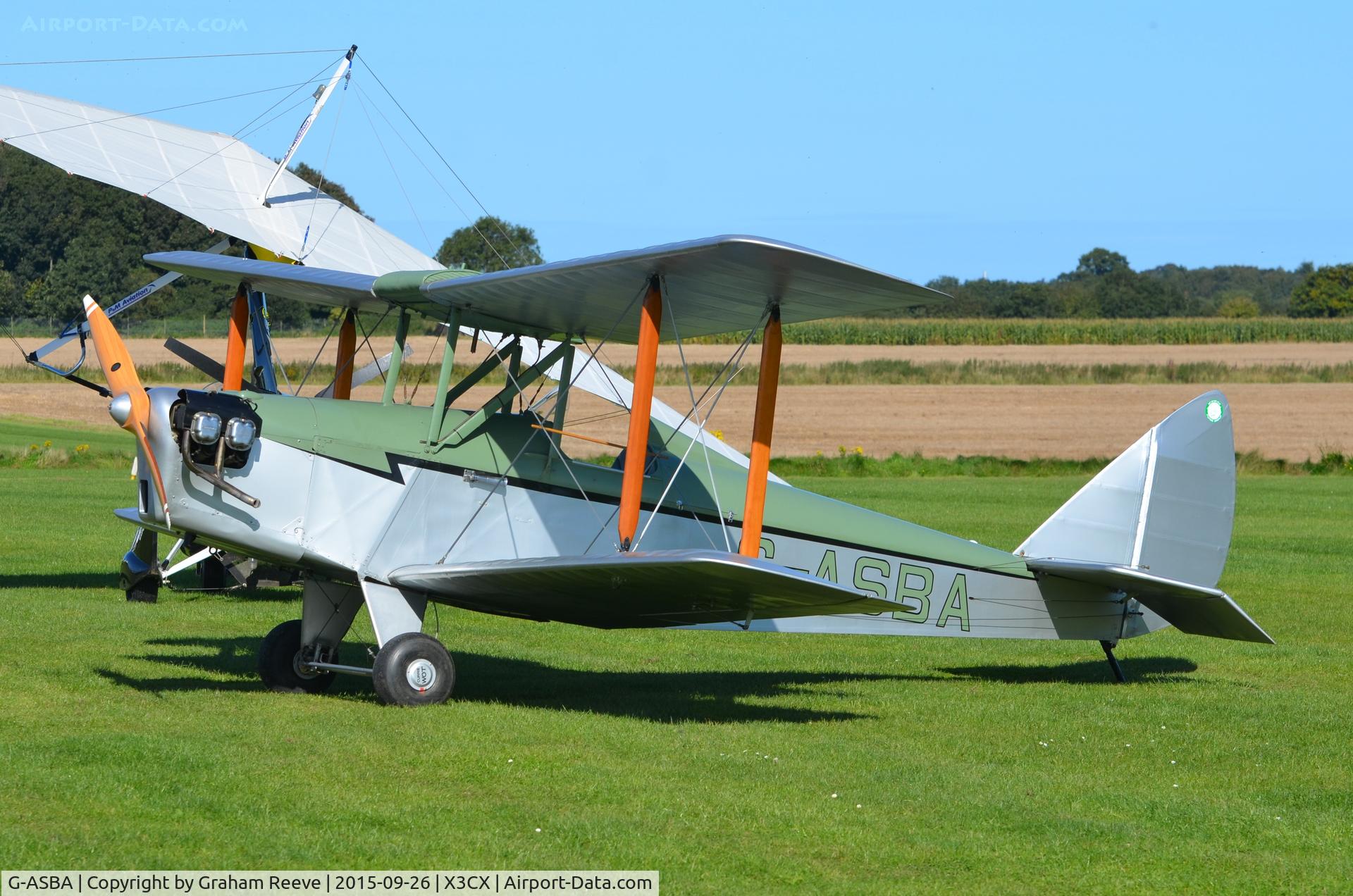 G-ASBA, 1966 Phoenix Currie Wot C/N AE-1, Parked at Northrepps.