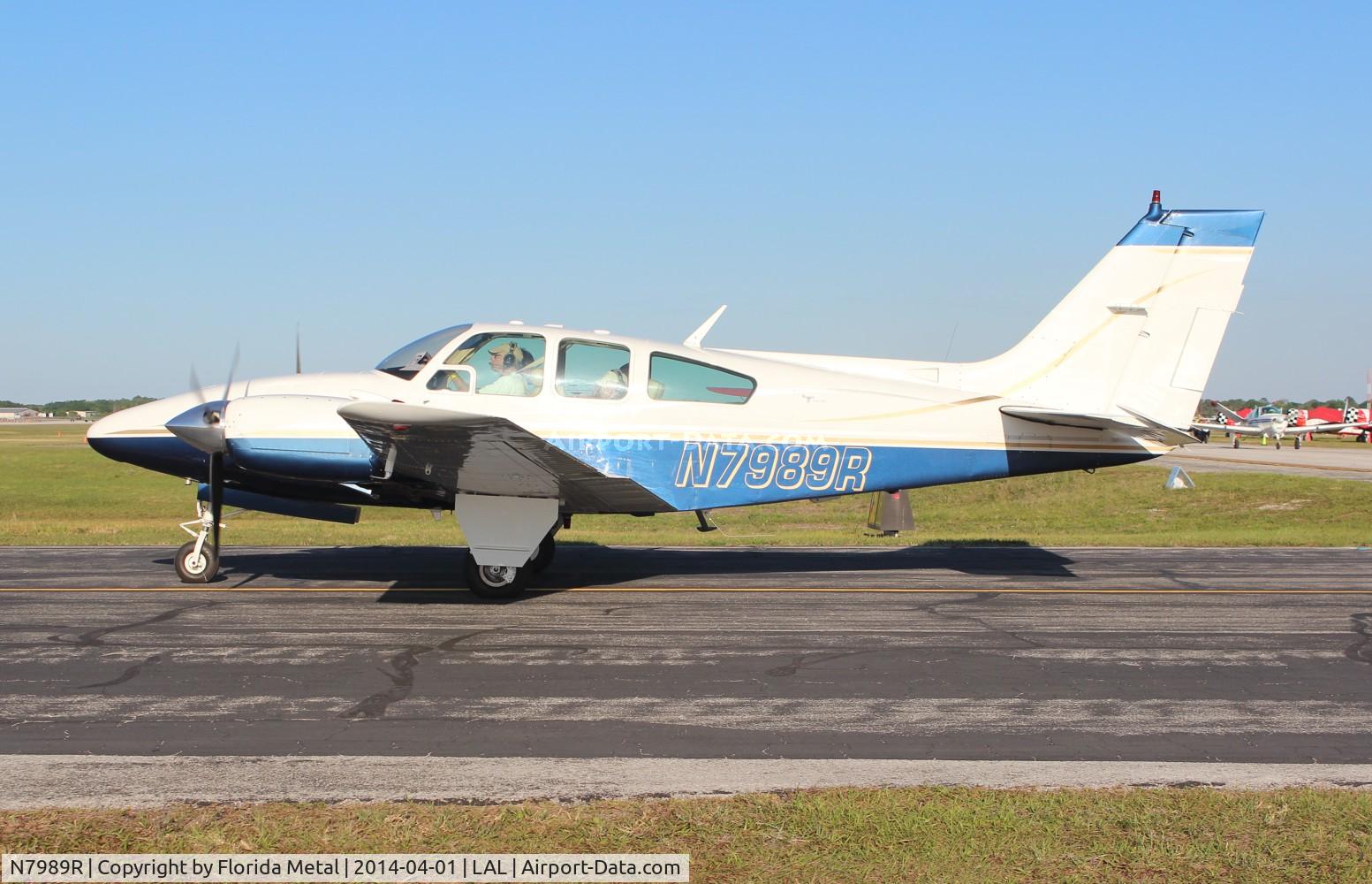 N7989R, 1969 Beech D55 Baron C/N TE-714, Beech 55 Baron
