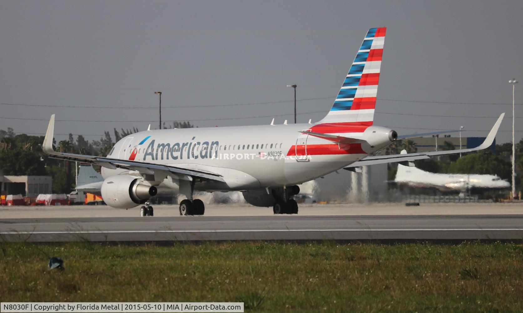 N8030F, 2015 Airbus A319-115 C/N 6552, American