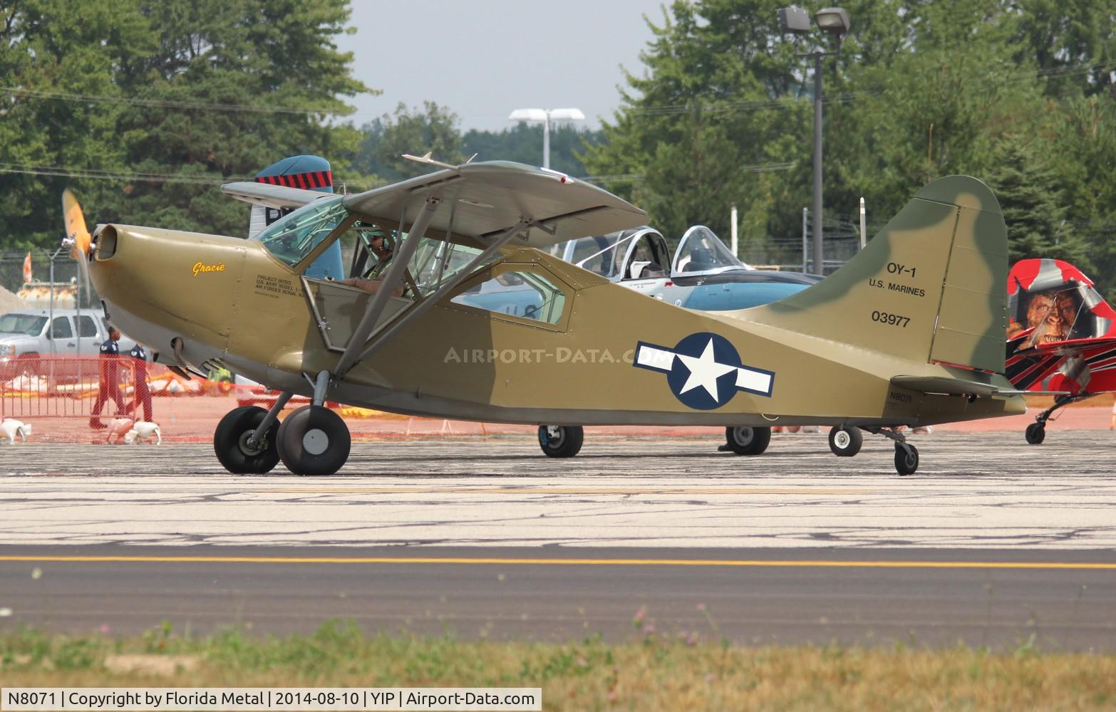 N8071, 1945 Stinson L-5E Sentinel C/N 44-18071, Stinson L-15E