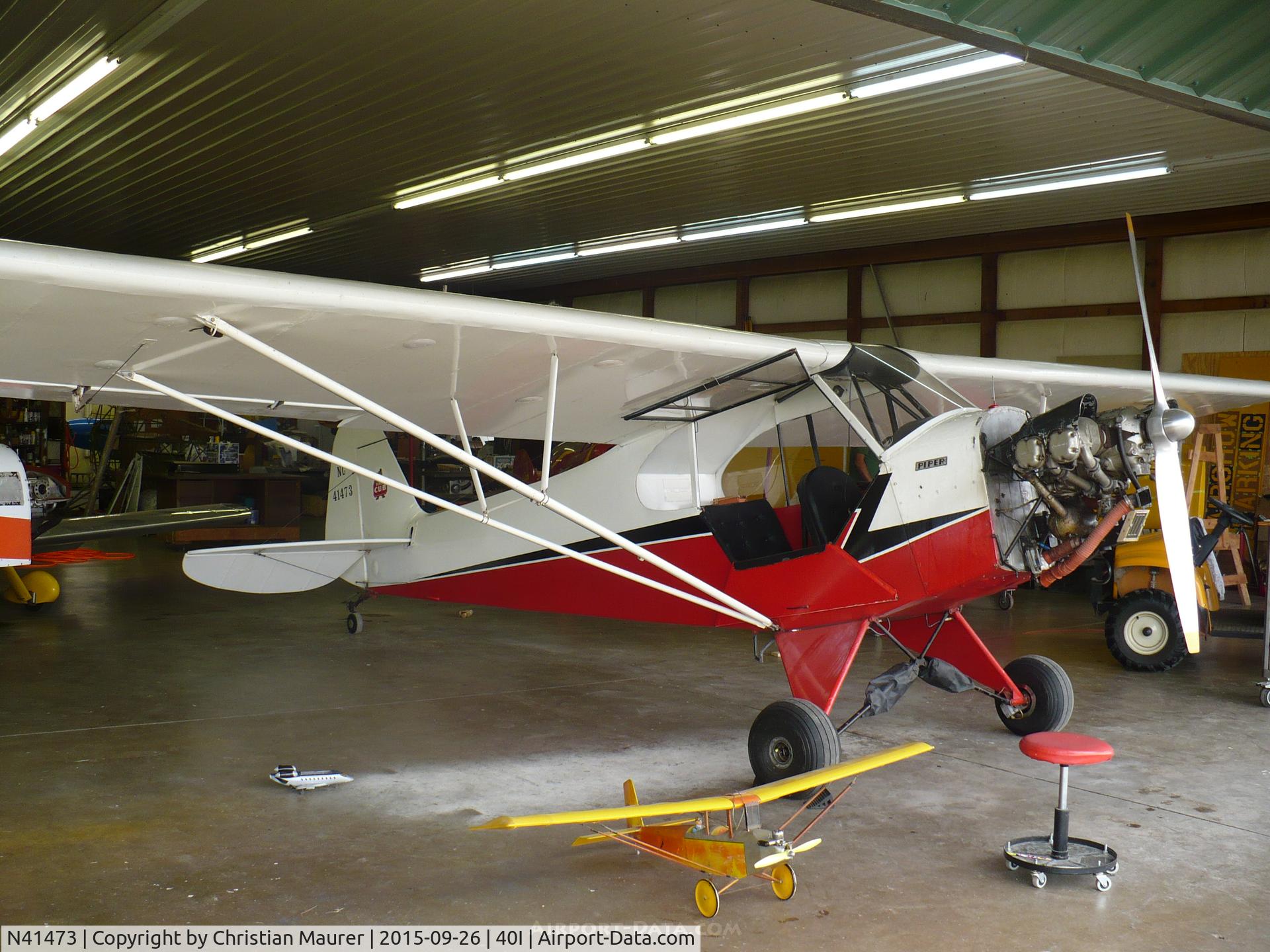 N41473, 1941 Piper J3C-65 Cub C/N 8112, Piper J3 Cub