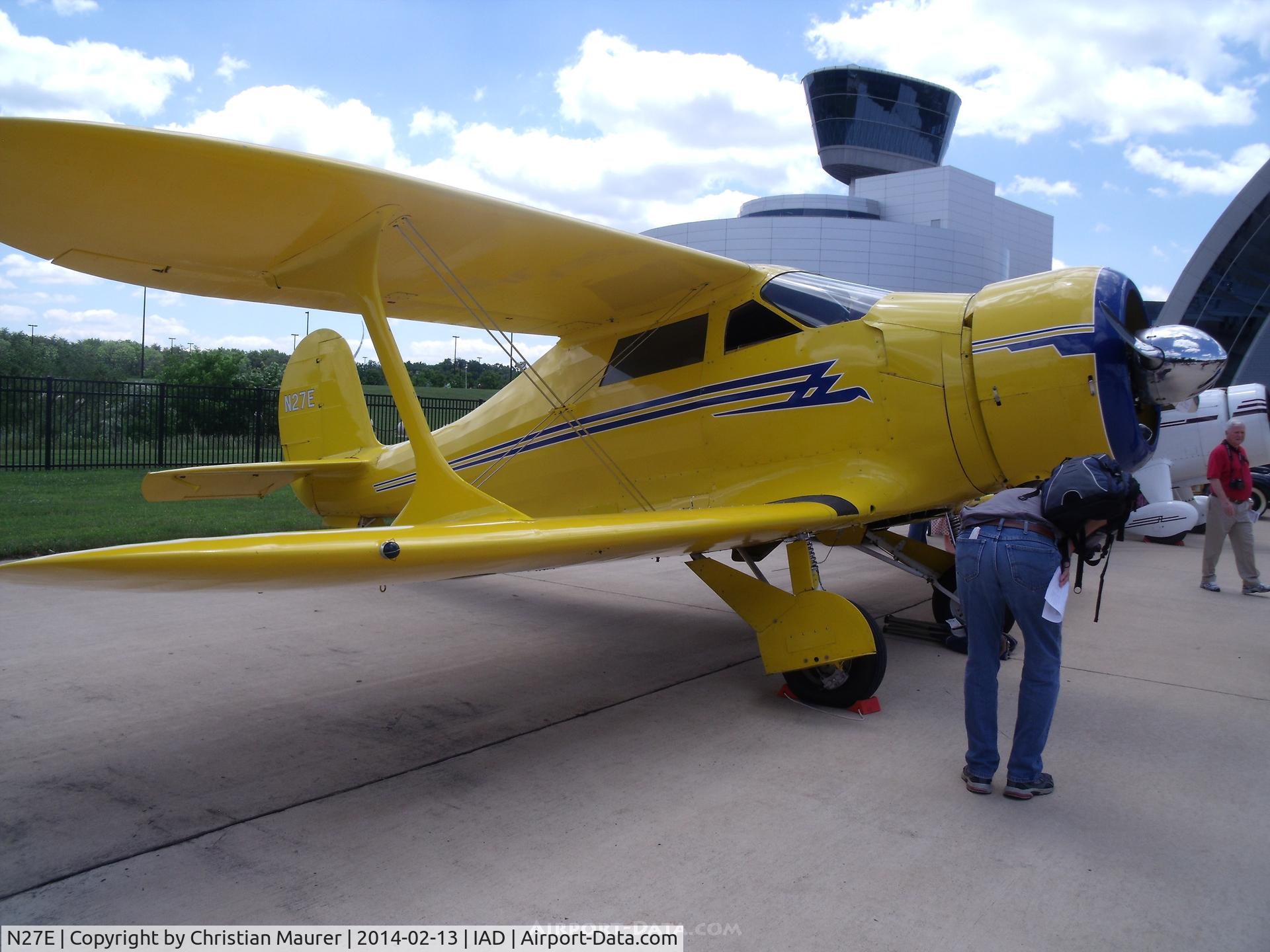 N27E, 1944 Beech D17S Staggerwing C/N 6883, 1944 Beech StaggerWing