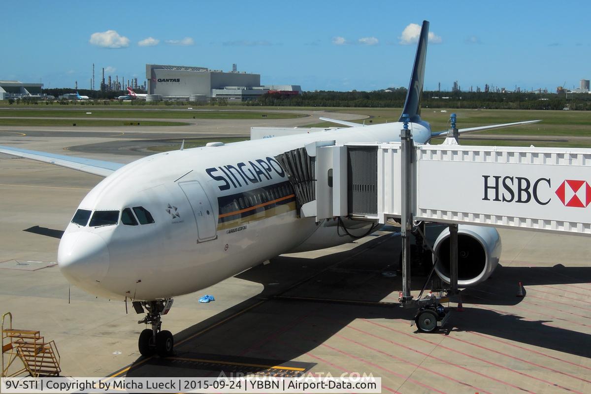 9V-STI, 2010 Airbus A330-343X C/N 1085, At Brisbane
