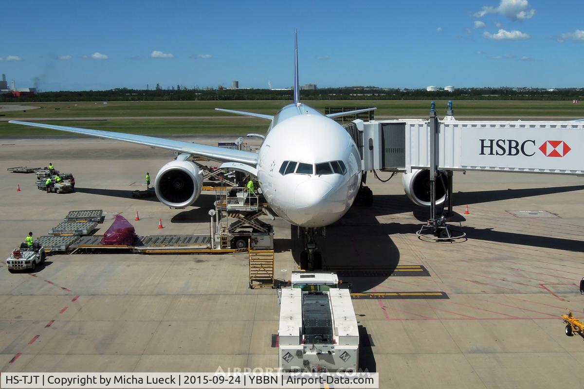 HS-TJT, 2006 Boeing 777-2D7/ER C/N 34588, At Brisbane