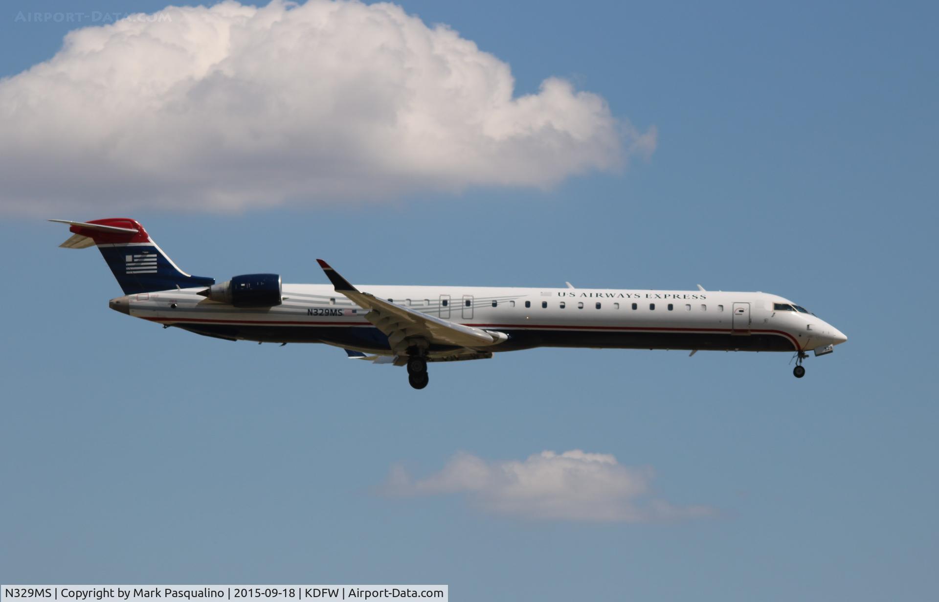 N329MS, 2008 Bombardier CRJ-900ER NG (CL-600-2D24) C/N 15126, CL600-2D24