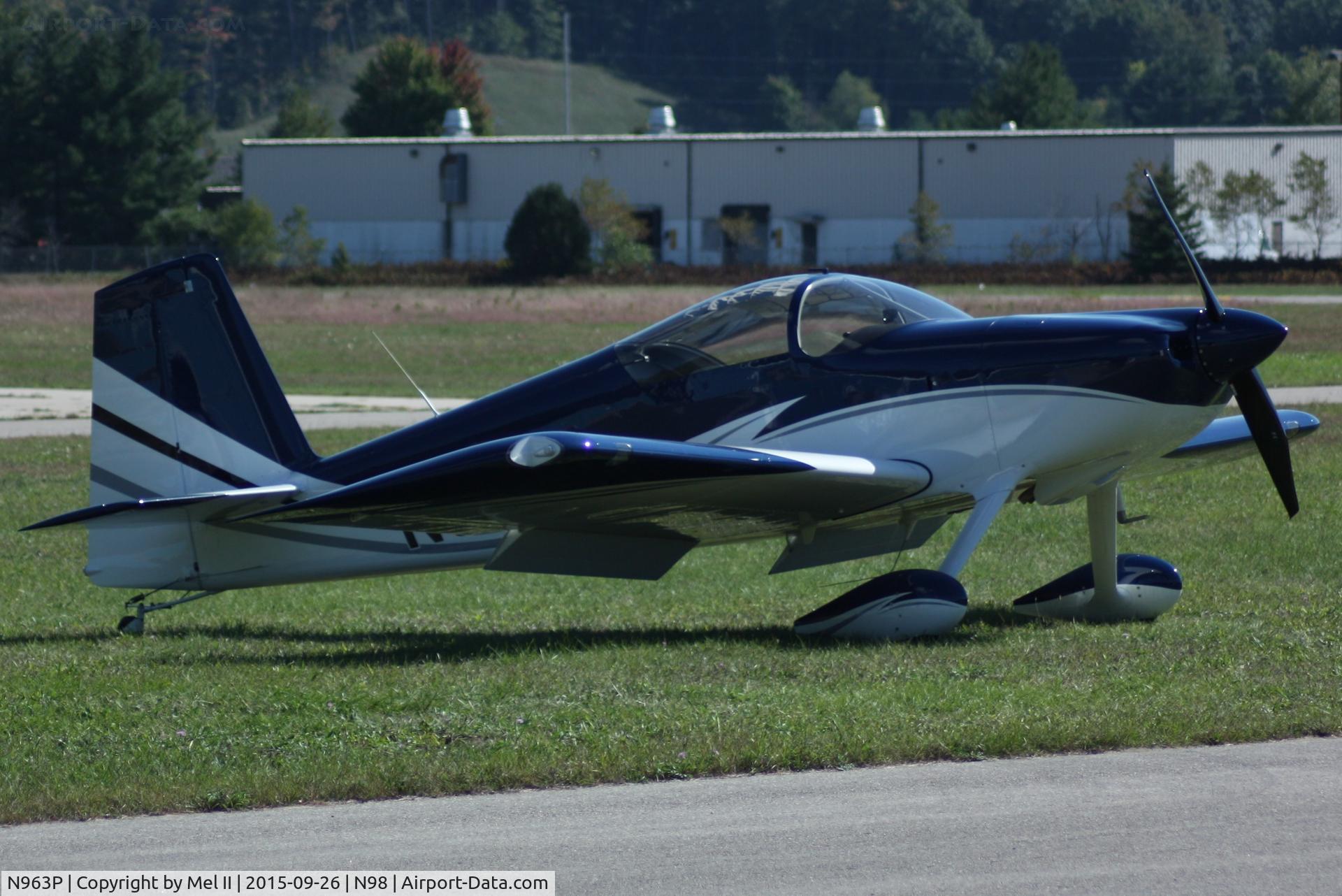 N963P, Vans RV-7 C/N 70634, Parked