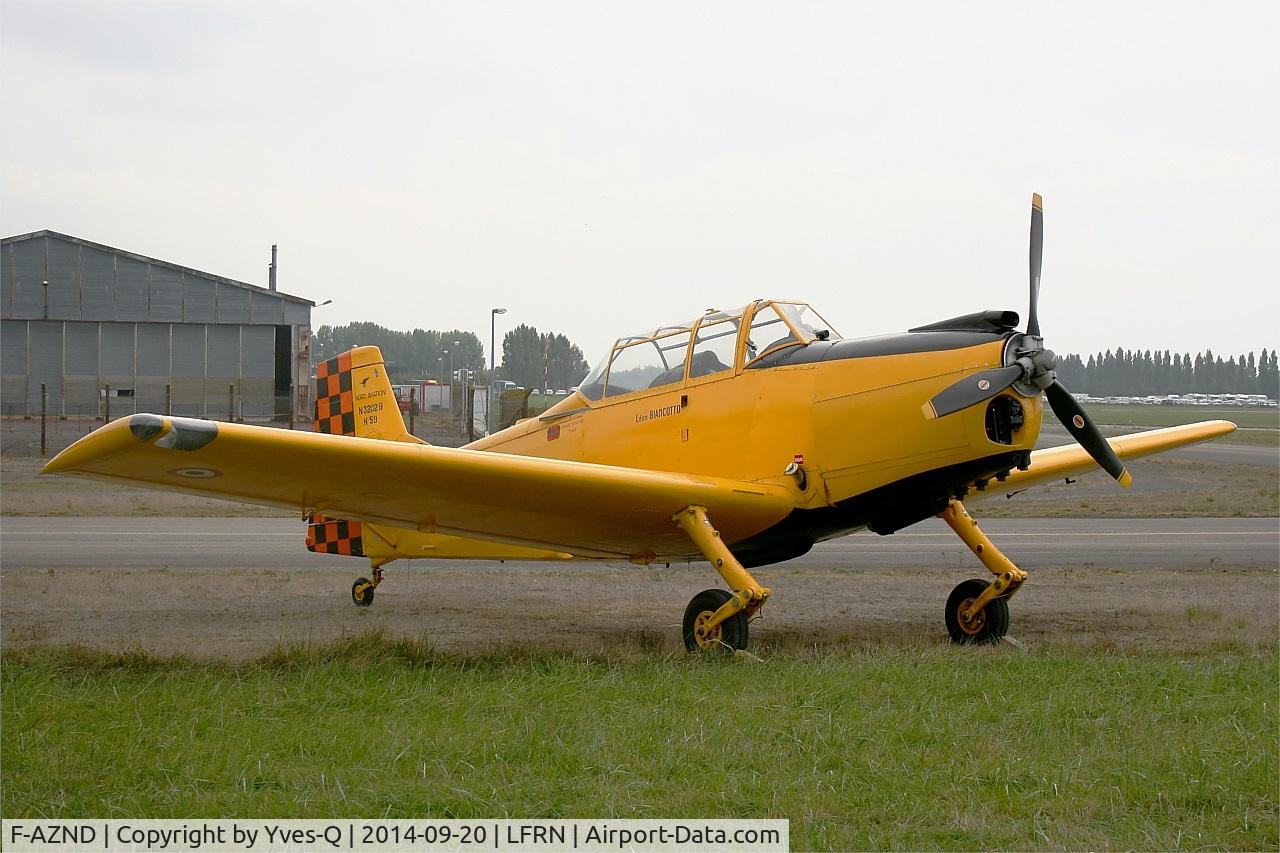 F-AZND, 1961 Nord 3202 Master C/N 59, Nord 3202 Master, Static display, Rennes-St Jacques airport (LFRN-RNS) Air show 2014