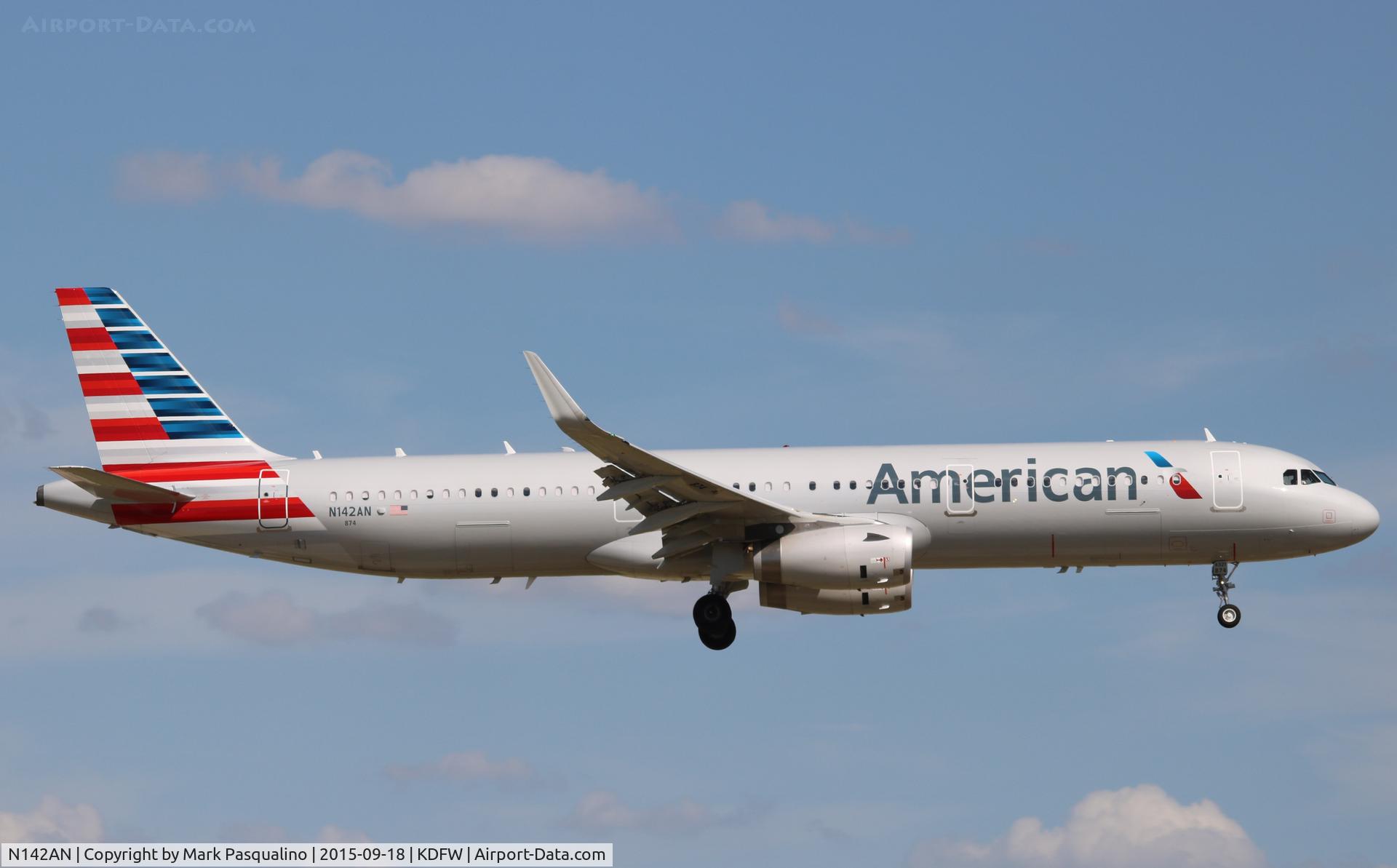 N142AN, 2015 Airbus A321-231 C/N 6711, Airbus A321