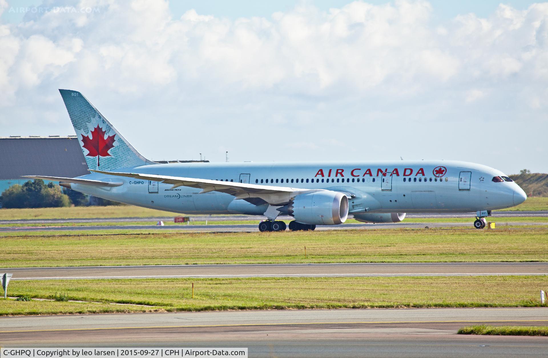 C-GHPQ, 2014 Boeing 787-8 Dreamliner C/N 35257, Copenhagen 27.9.15