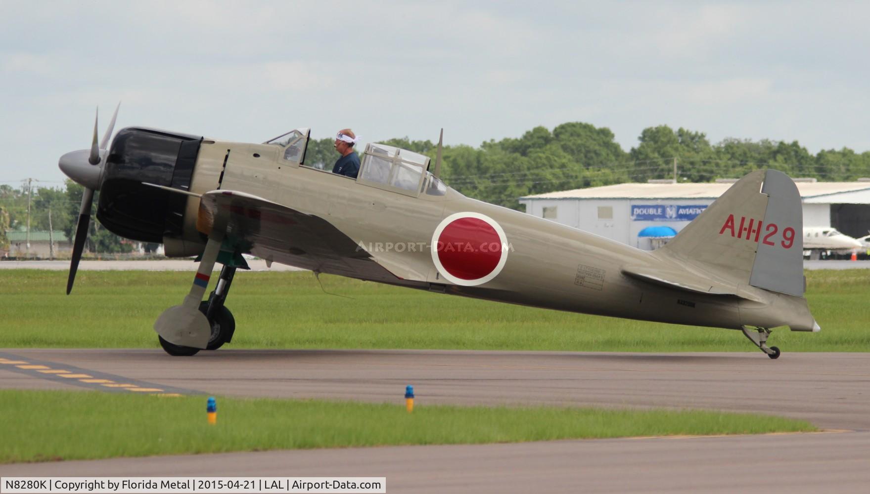 N8280K, 1941 Nakajima A6M2 Model 21 C/N 1498, A6M Zero