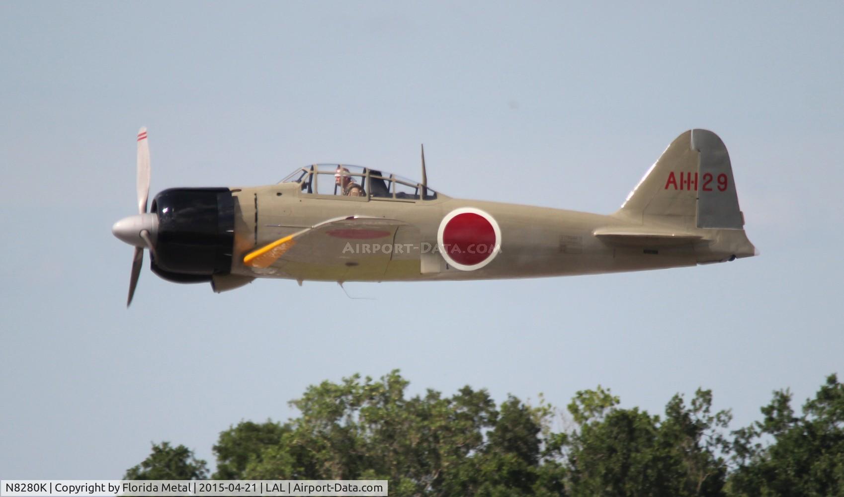 N8280K, 1941 Nakajima A6M2 Model 21 C/N 1498, A6M Zero