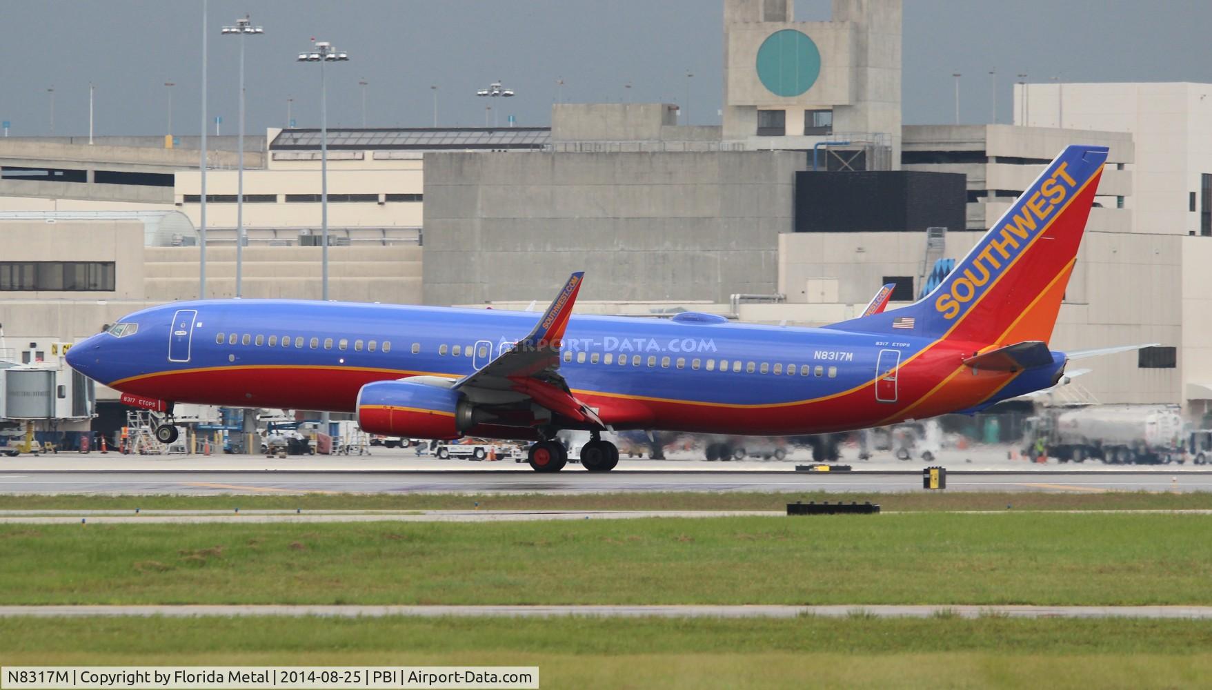 N8317M, 2012 Boeing 737-8H4 C/N 36992, Southwest