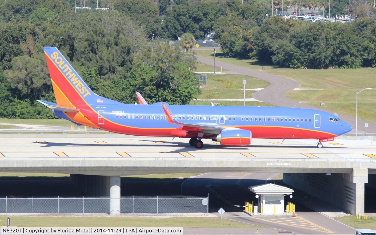 N8320J, 2012 Boeing 737-8H4 C/N 36686, Southwest