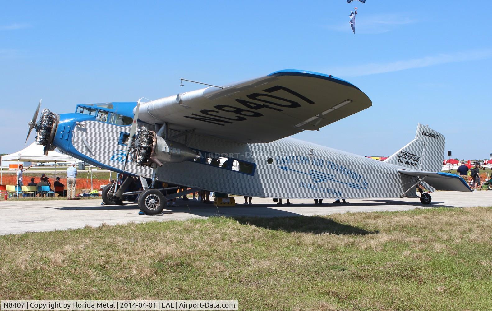 N8407, 1929 Ford 4-AT-E Tri-Motor C/N 69, Ford Trimotor