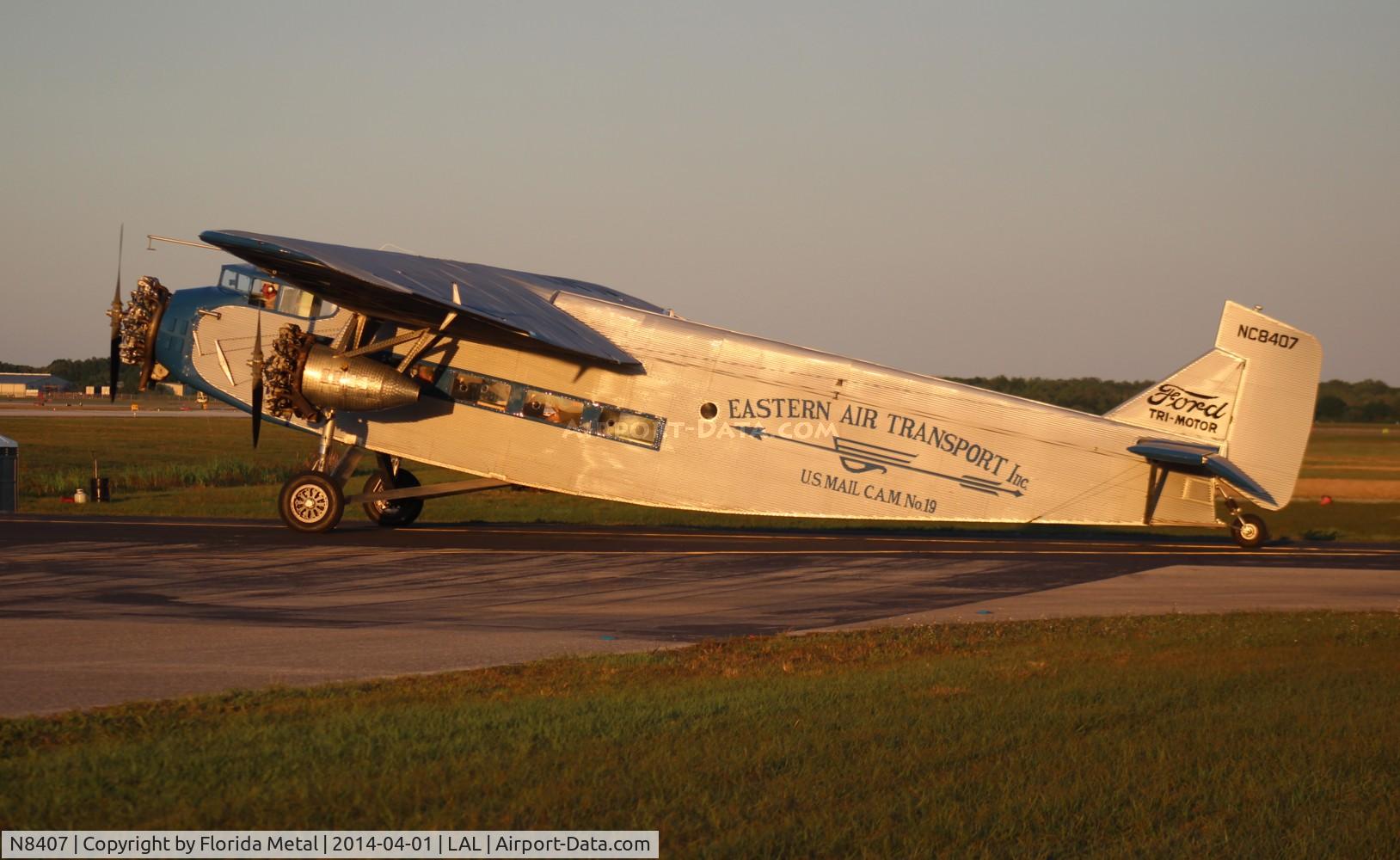N8407, 1929 Ford 4-AT-E Tri-Motor C/N 69, Ford Trimotor