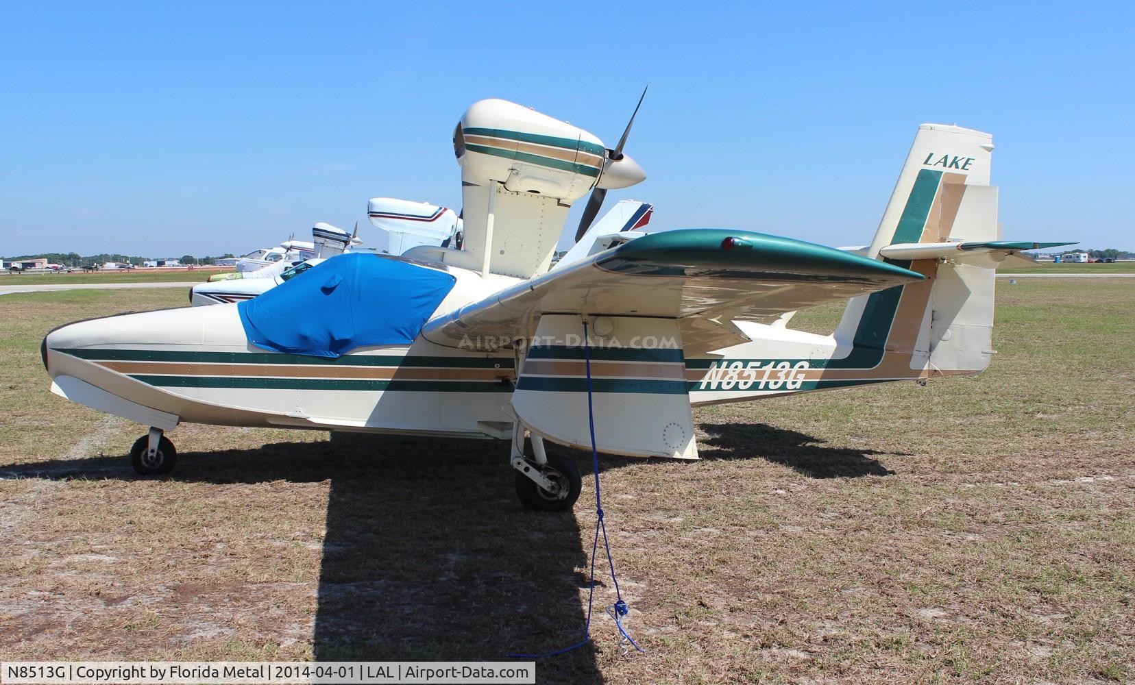 N8513G, 1983 Lake LA-4-200 Buccaneer C/N 1092, Lake LA-4-200