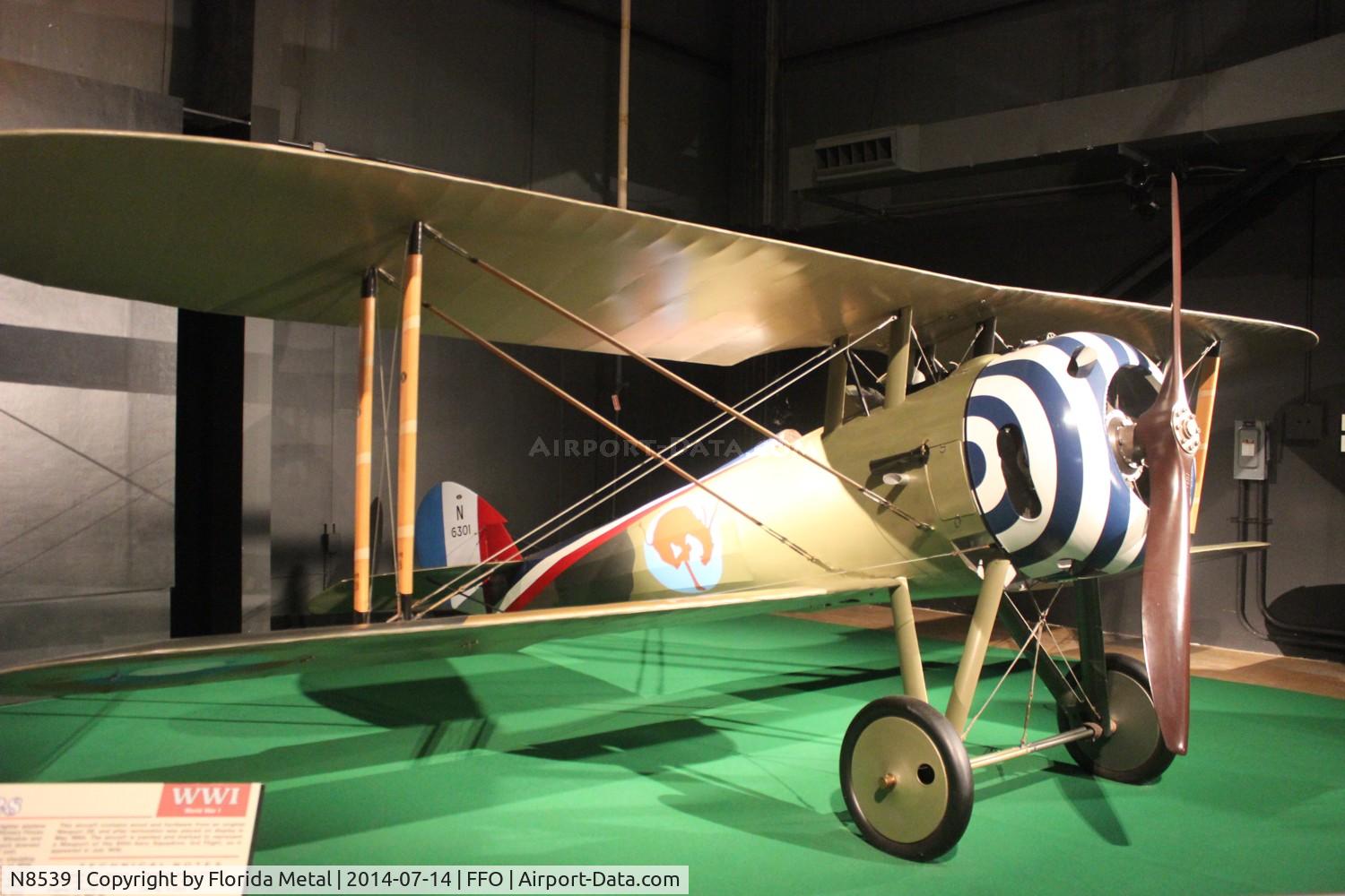 N8539, Nieuport 28 C.1 Replica C/N 7171-2-19, Nieuport 28 C1