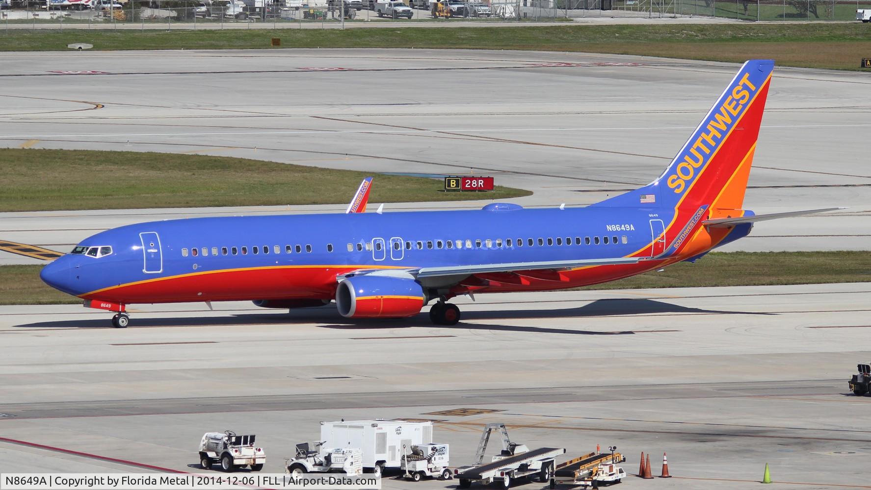 N8649A, 2014 Boeing 737-8H4 C/N 42527, Southwest