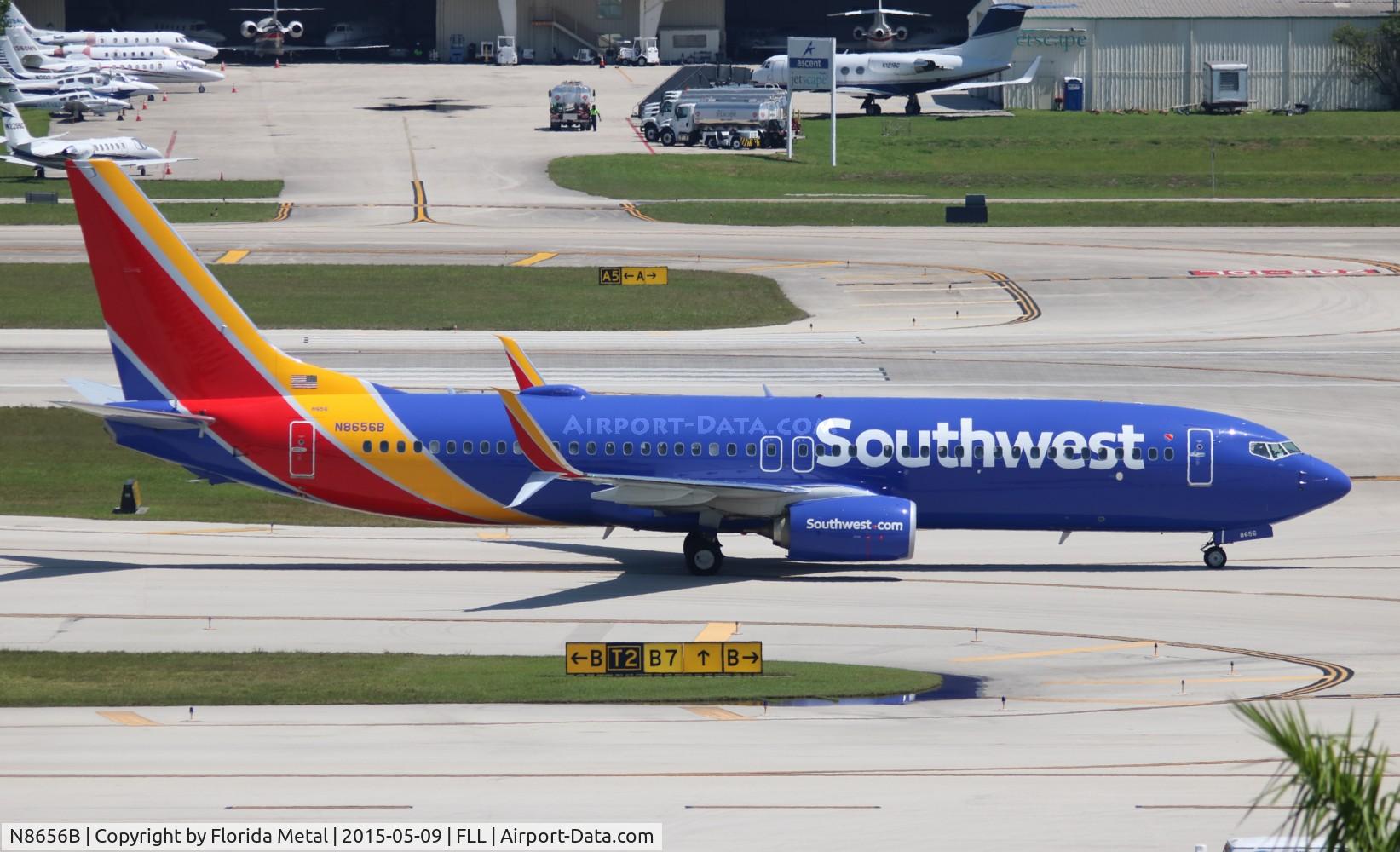 N8656B, 2014 Boeing 737-8H4 C/N 42530, Southwest