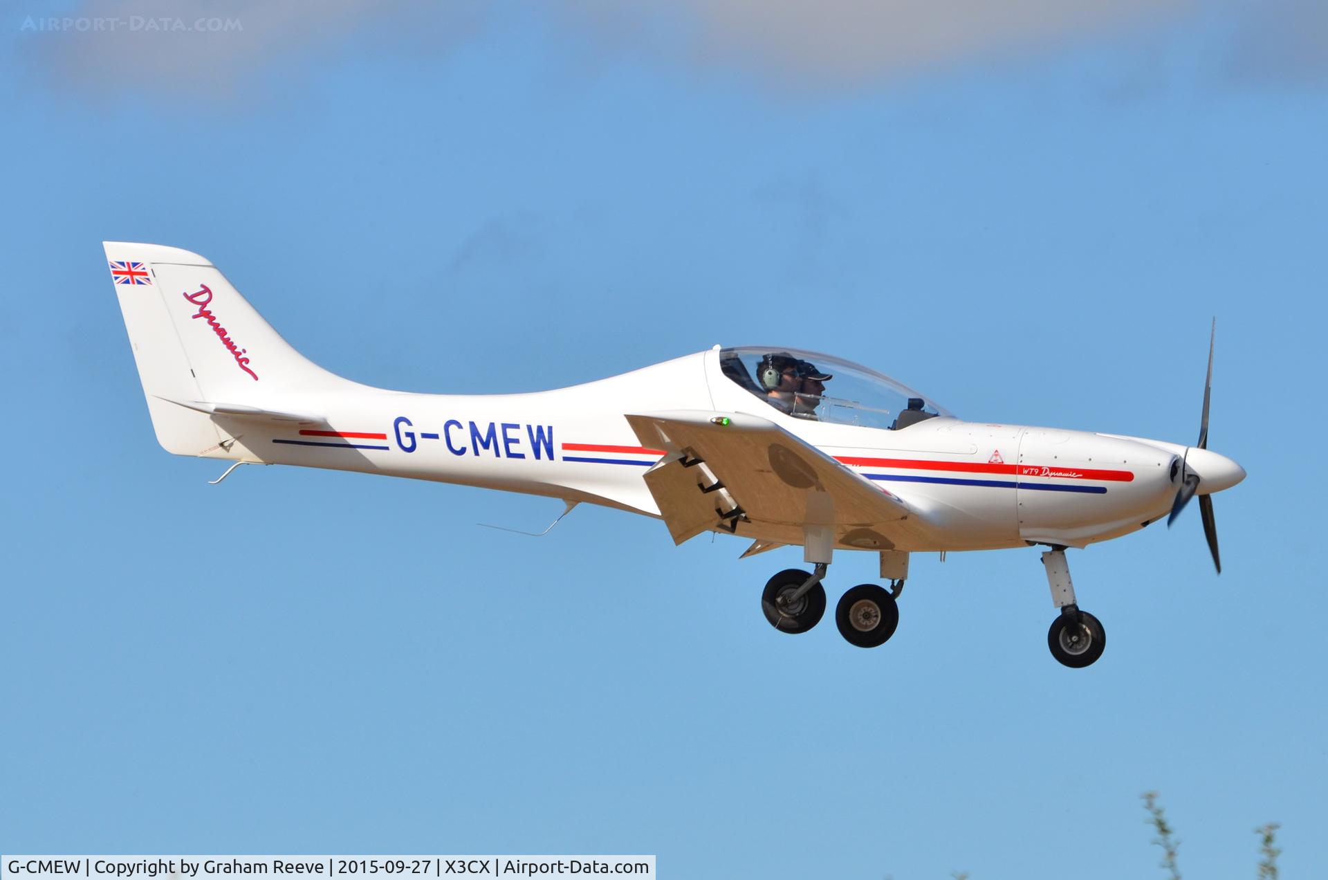 G-CMEW, 2012 Aerospool WT-9 Dynamic C/N DY457/2012, Landing at Northrepps.
