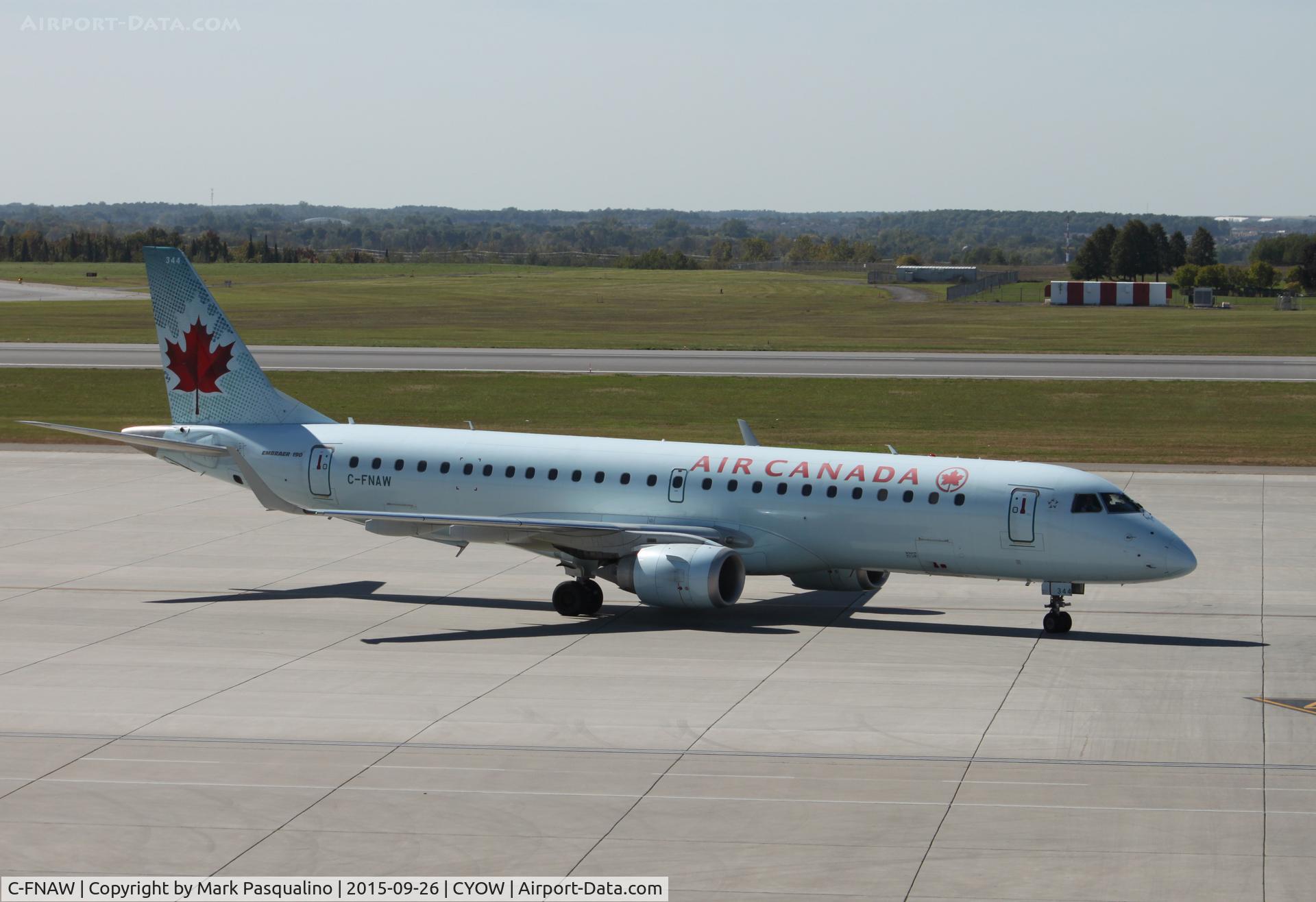 C-FNAW, 2008 Embraer 190AR (ERJ-190-100IGW) C/N 19000149, ERJ 190-100 IGW