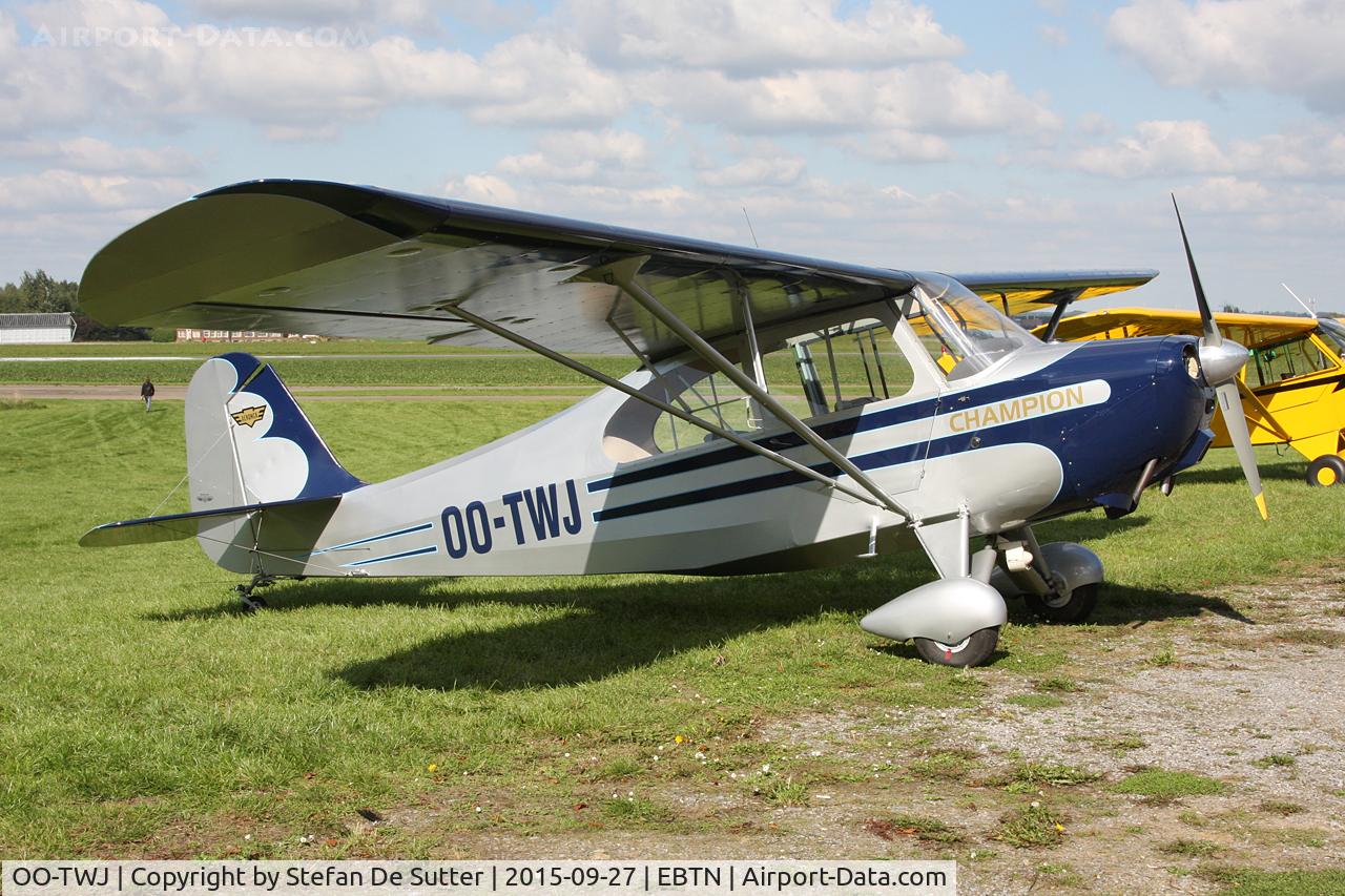 OO-TWJ, 1946 Aeronca 7AC Champion C/N 7AC-3625, At Goetsenhoven.