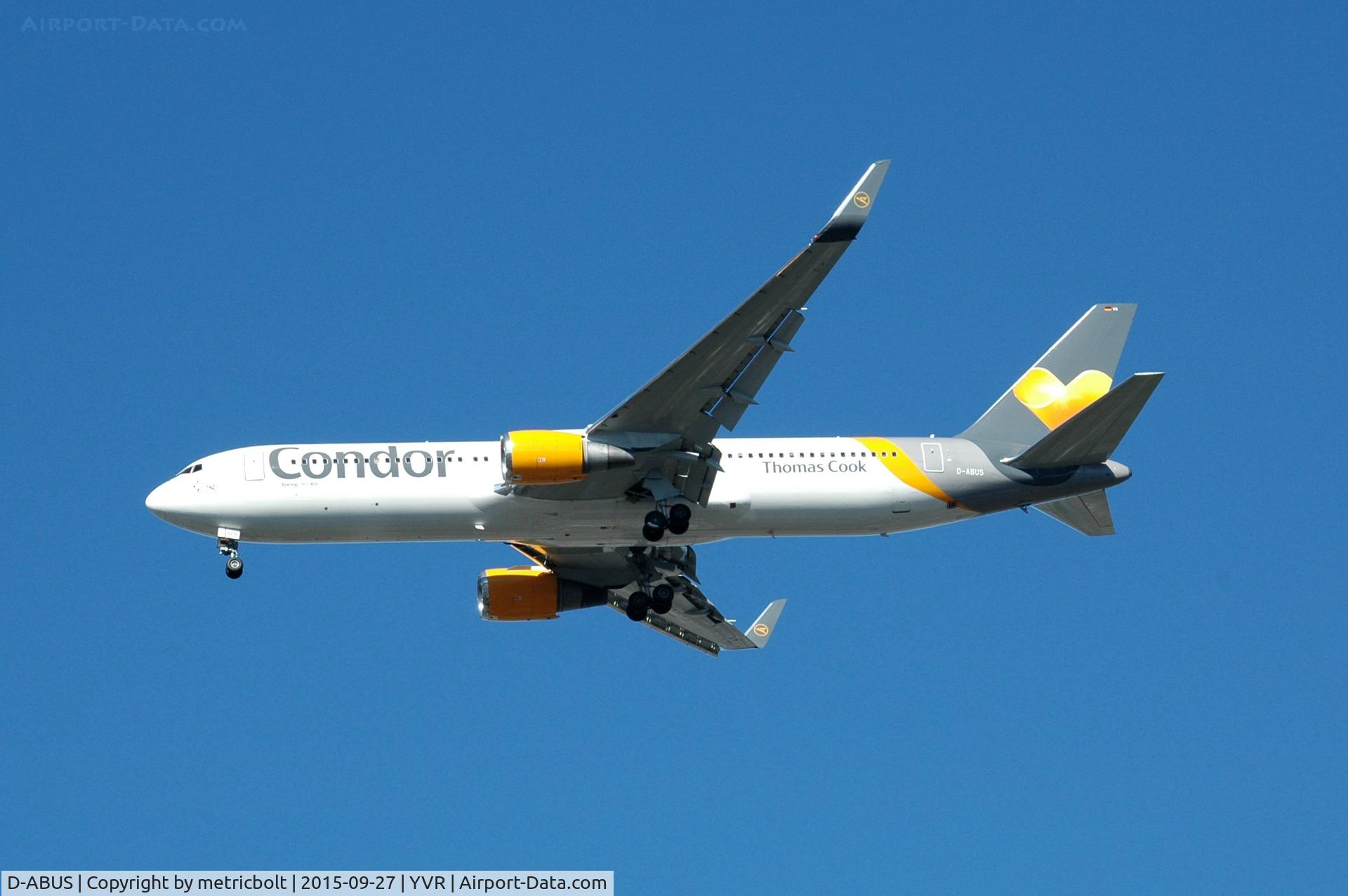 D-ABUS, 2001 Boeing 767-38E/ER C/N 30840, DE7070 from FRA