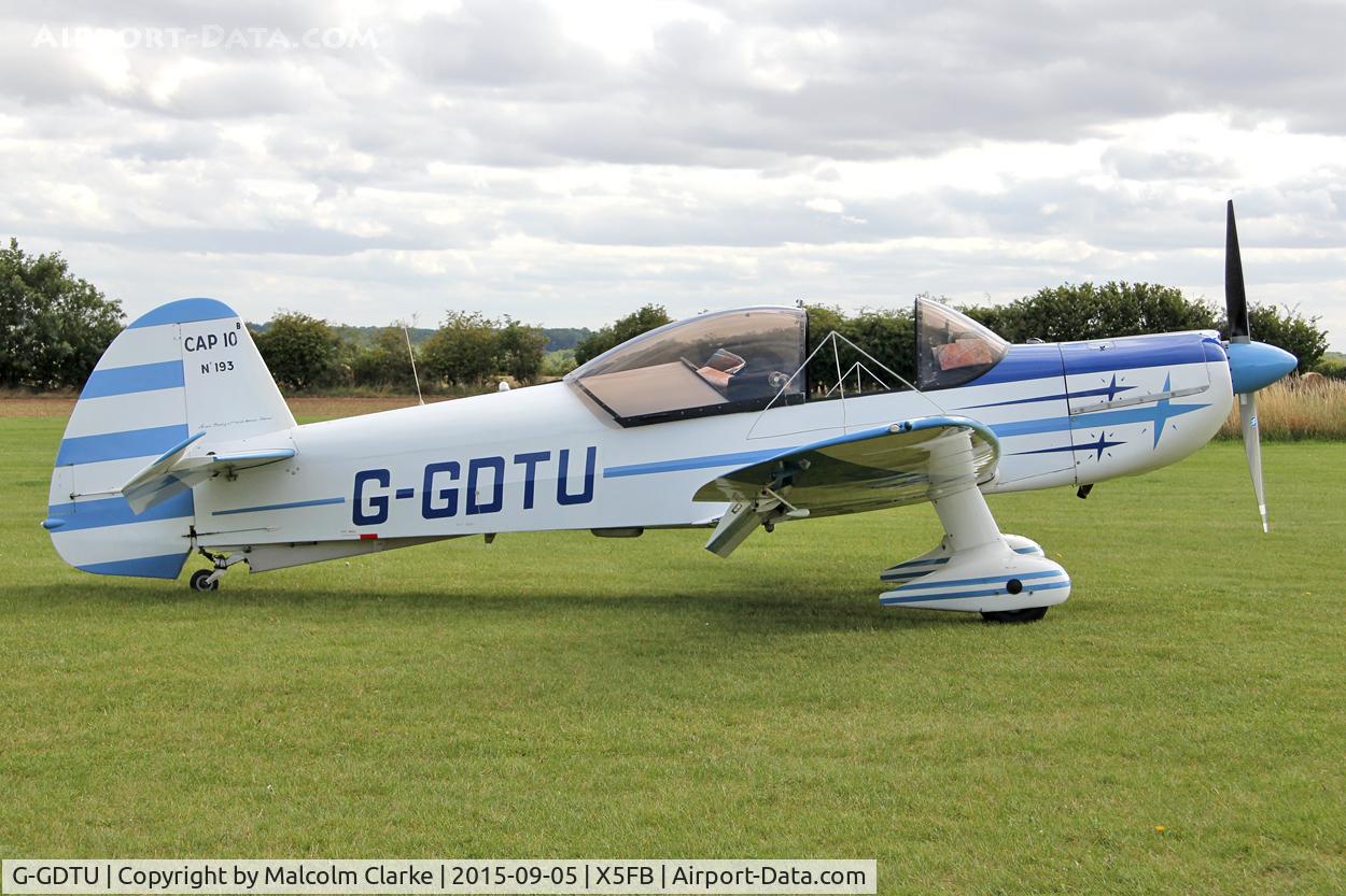 G-GDTU, 1983 Mudry CAP-10B C/N 193, Mudry CAP-10B, Fishburn Airfield, September 5th 2015.