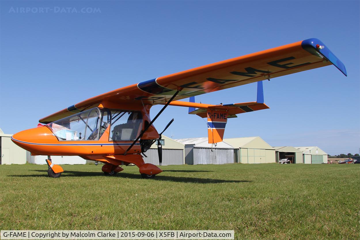 G-FAME, 1997 CFM Starstreak Shadow SA-II C/N PFA 206A-12973, CFM Starstreak Shadow SA-II, Fishburn Airfield, September 6th 2015.