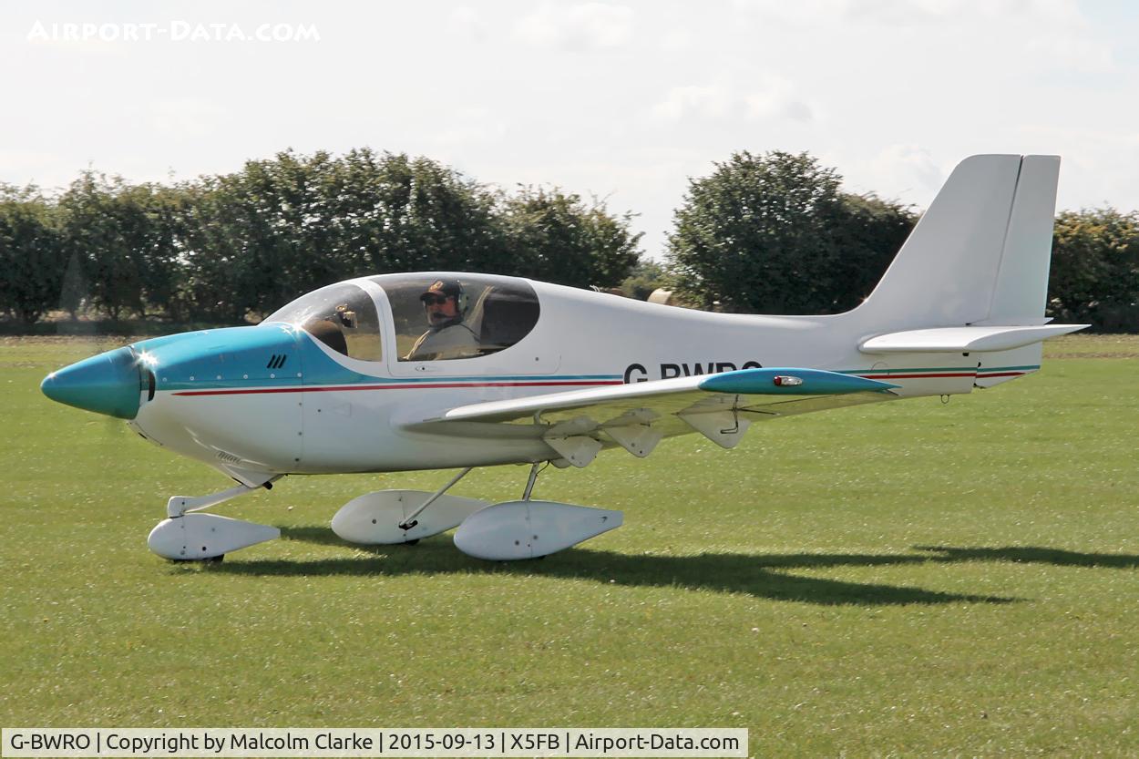 G-BWRO, 1997 Europa Tri-Gear C/N PFA 247-12849, Europa Tri Gear at Fishburn Airfield, September 13th 2015.