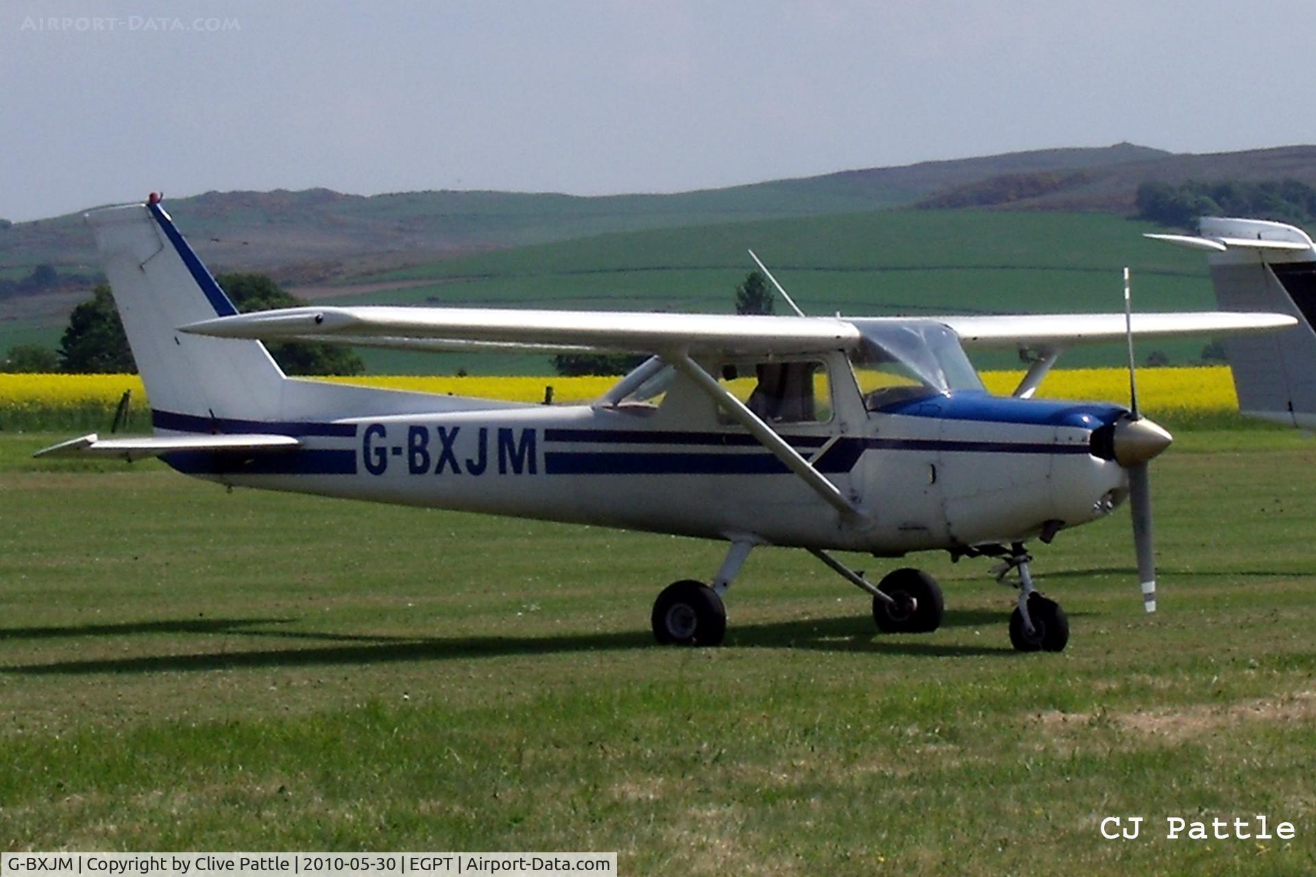 G-BXJM, 1978 Cessna 152 C/N 152-82380, On display in the static park during the Heart of Scotland Airshow held at Perth (Scone) airfield EGPT