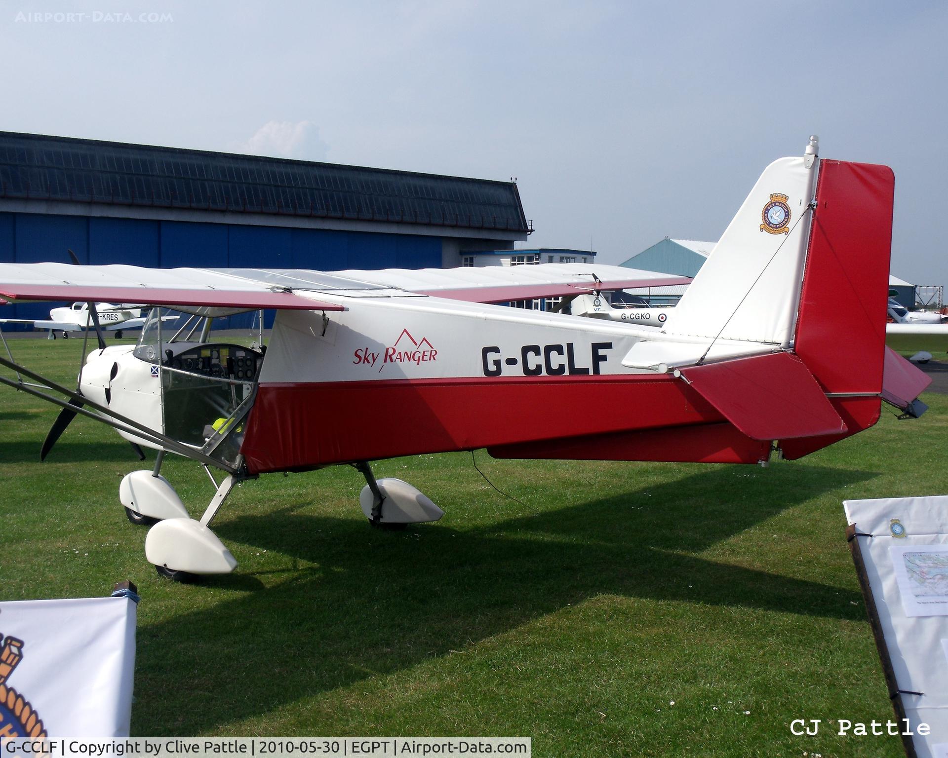 G-CCLF, 2004 Best Off Skyranger 912(2) C/N BMAA/HB/311, On display in the static park during the Heart of Scotland Airshow held at Perth (Scone) airfield EGPT