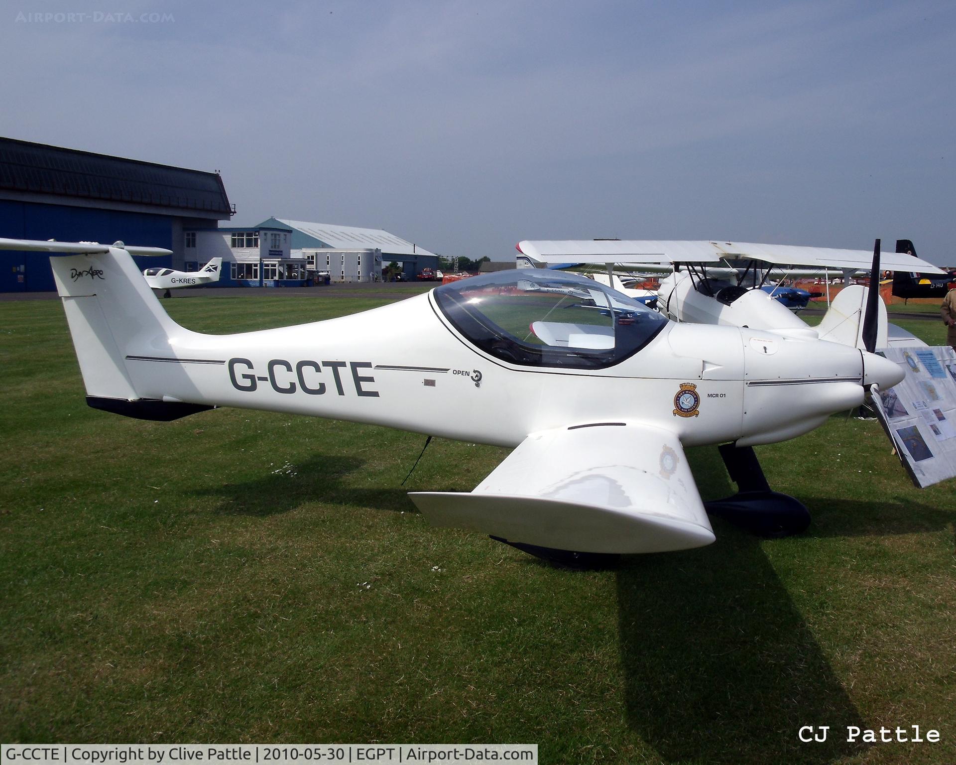 G-CCTE, 2004 Dyn'Aero MCR-01 C/N PFA 301-13268, On display in the static park during the Heart of Scotland Airshow held at Perth (Scone) airfield EGPT