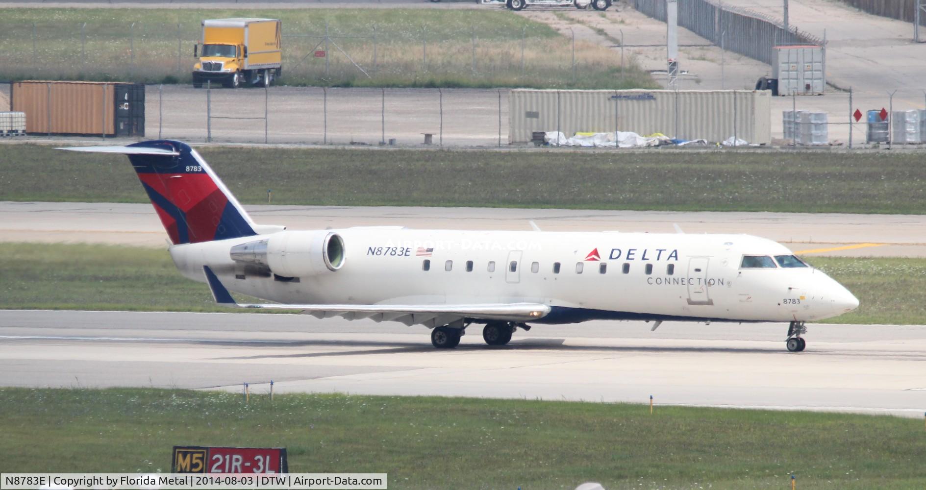 N8783E, 2003 Bombardier CRJ-200 (CL-600-2B19) C/N 7783, Delta Connection