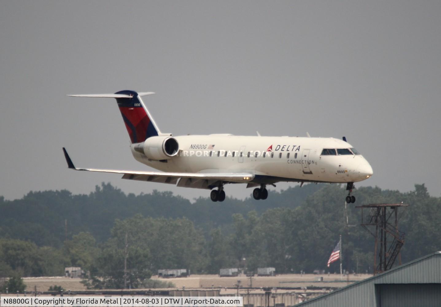N8800G, 2003 Canadair CRJ-440 (CL-600-2B19) Regional Jet C/N 7800, Delta Connection CRJ-440