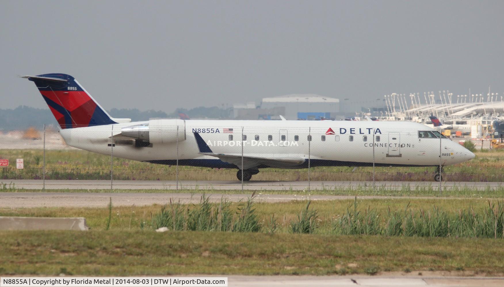 N8855A, 2003 Canadair CRJ-440 (CL-600-2B19) Regional Jet C/N 7855, Delta Connection CRJ-440