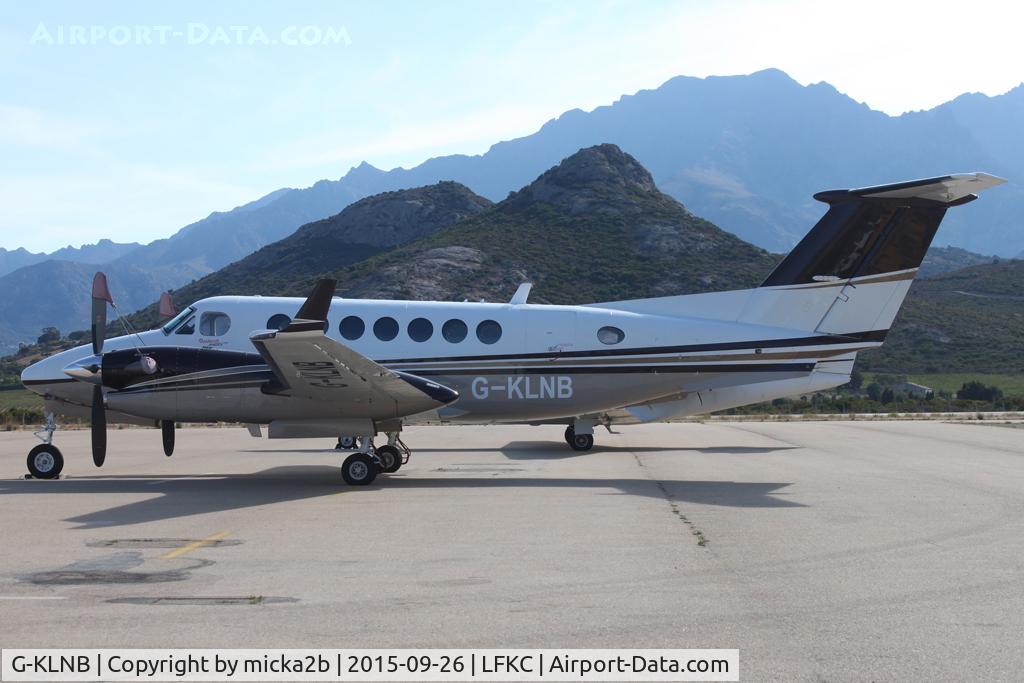 G-KLNB, 2009 Beech Super King Air 350 C/N FL-631, Parked