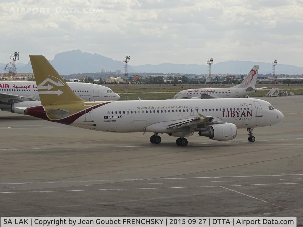 5A-LAK, 2010 Airbus A320-214 C/N 4526, LN363 to Tobrouk