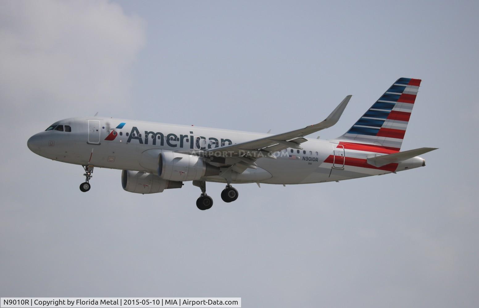 N9010R, 2013 Airbus A319-115 C/N 5789, American
